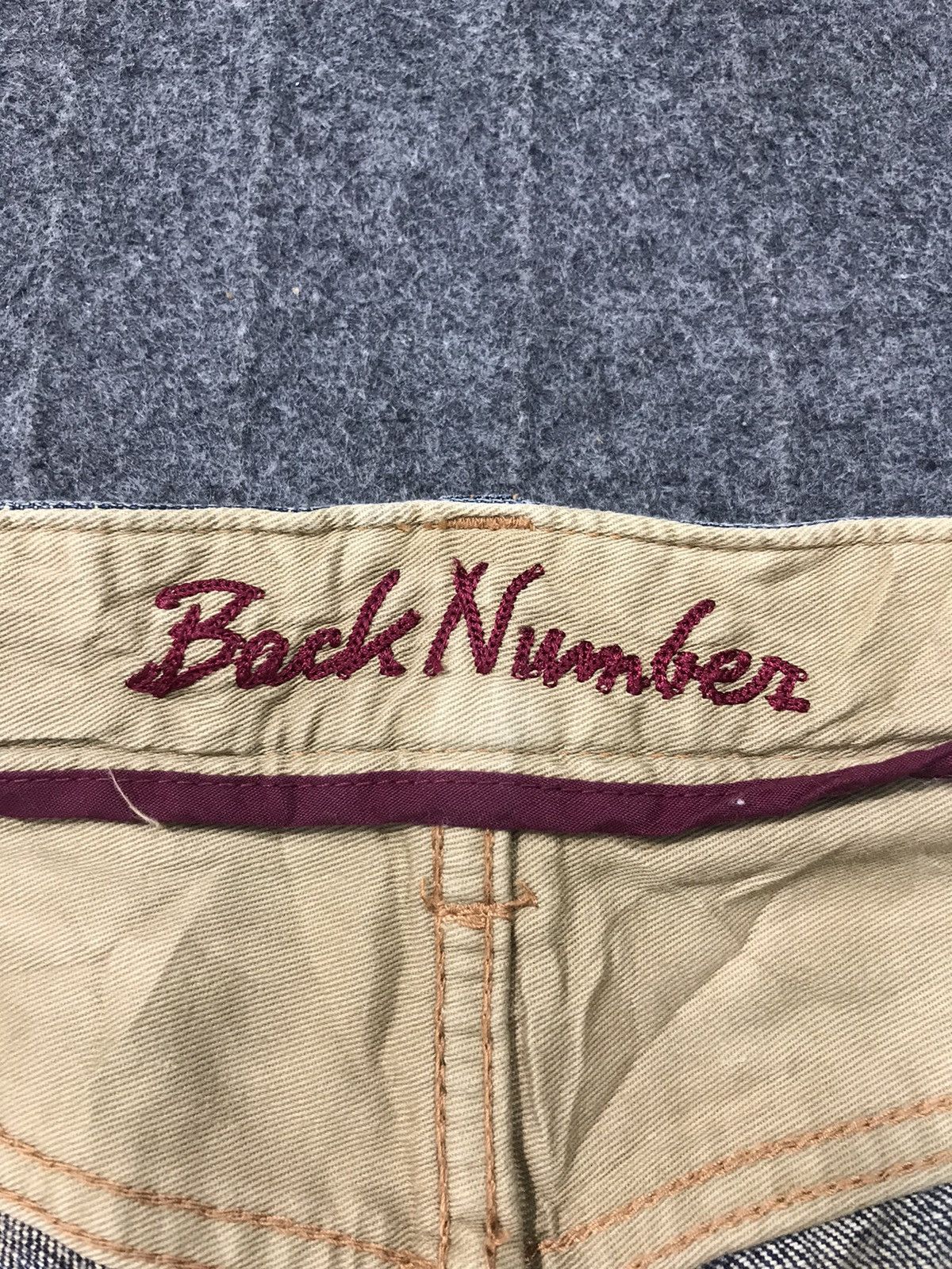 Japanese Brand × Vintage Vintage Back Number Japanese Brand Straight Cut Style Pants Size US 34 / EU 50 - 6 Thumbnail