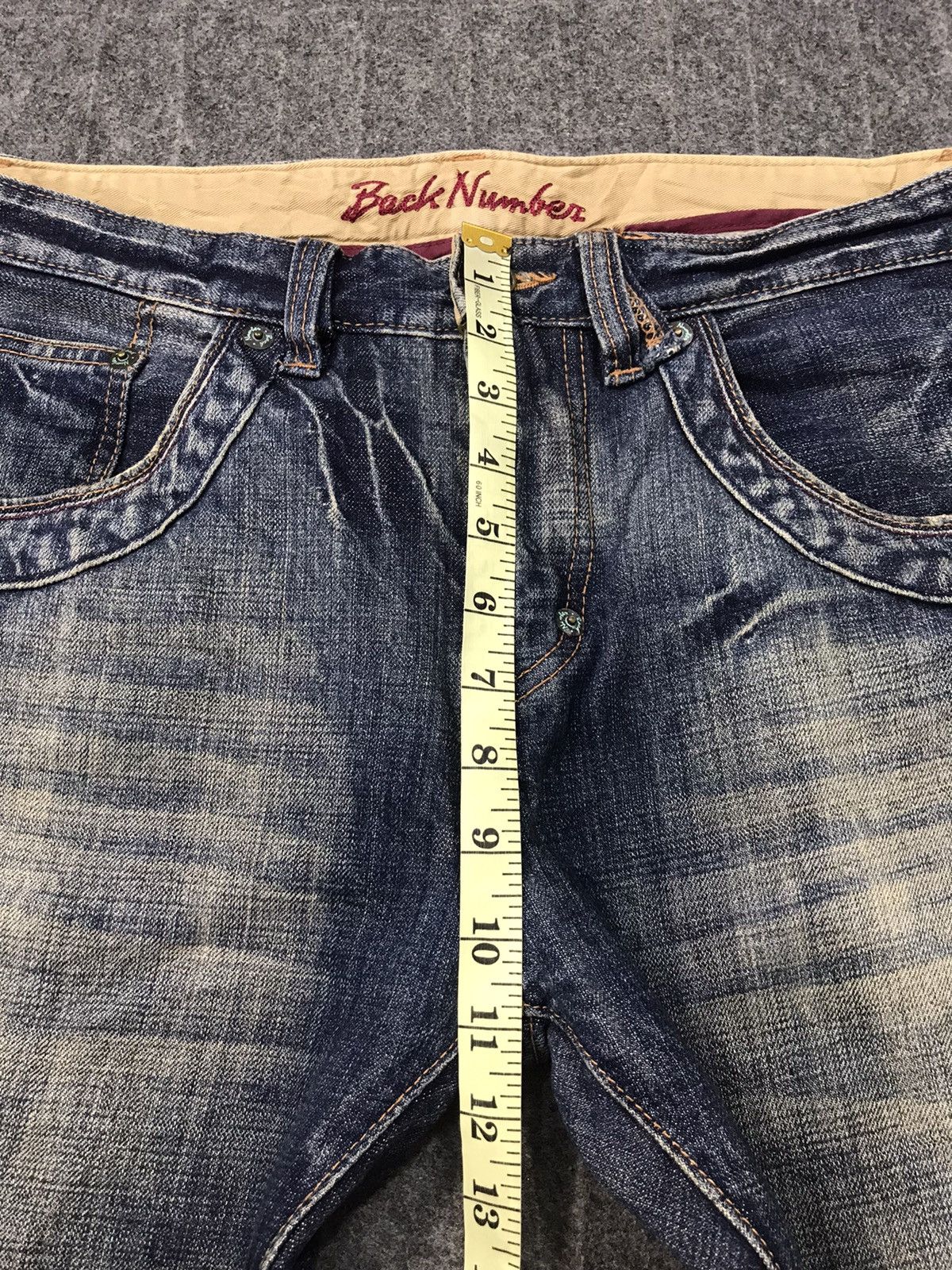 Japanese Brand × Vintage Vintage Back Number Japanese Brand Straight Cut Style Pants Size US 34 / EU 50 - 13 Thumbnail