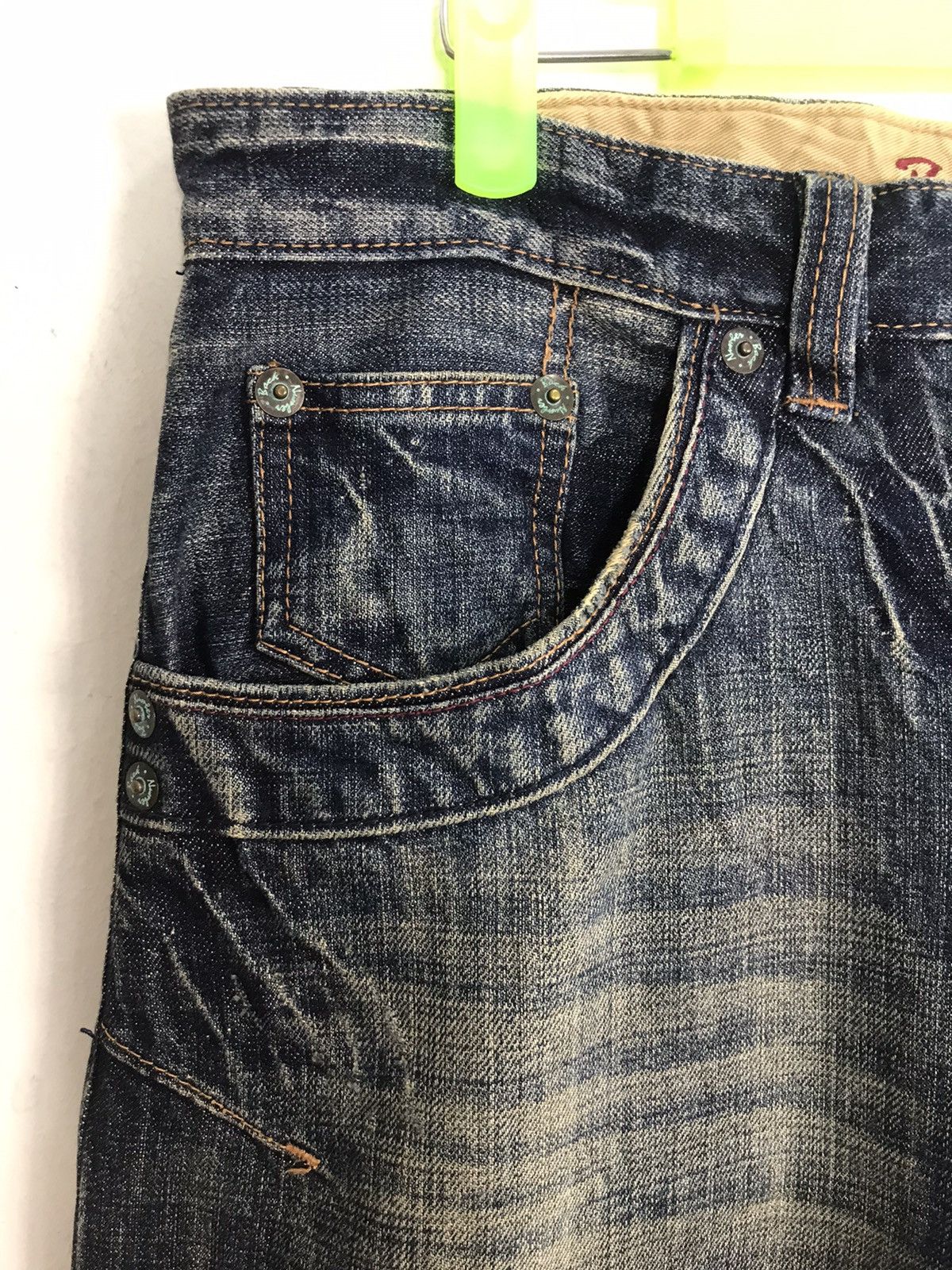 Japanese Brand × Vintage Vintage Back Number Japanese Brand Straight Cut Style Pants Size US 34 / EU 50 - 5 Thumbnail