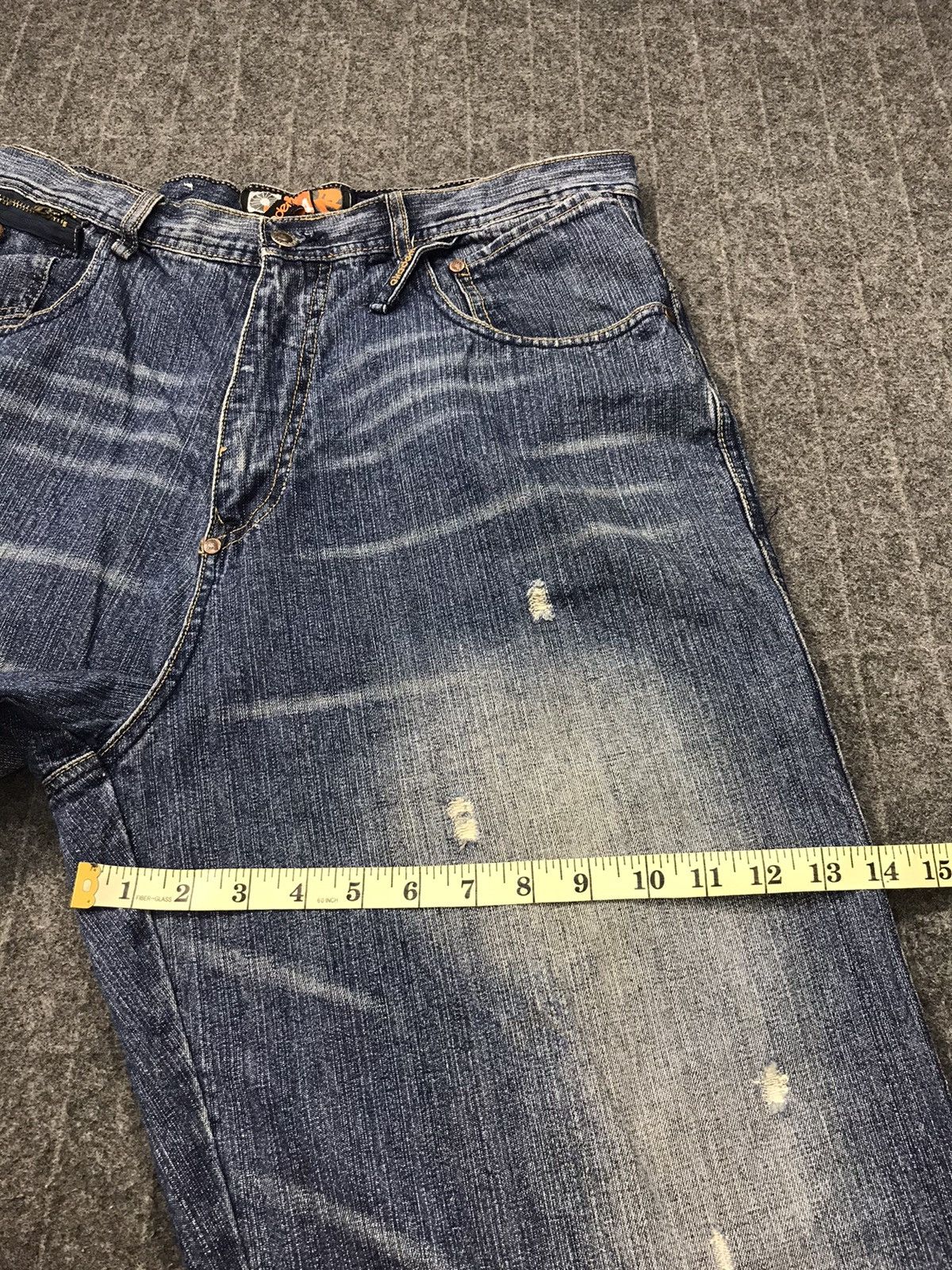 Akademiks Vintage Akademiks Unseen Force Straight Cut Style Pants Size US 34 / EU 50 - 14 Thumbnail