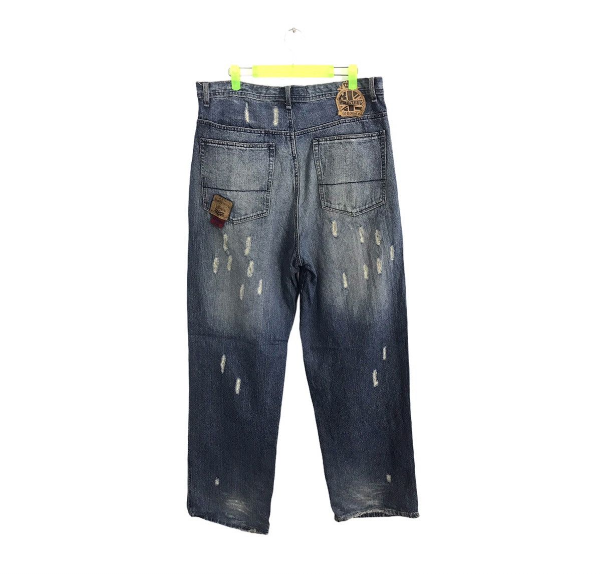 Akademiks Vintage Akademiks Unseen Force Straight Cut Style Pants Size US 34 / EU 50 - 2 Thumbnail