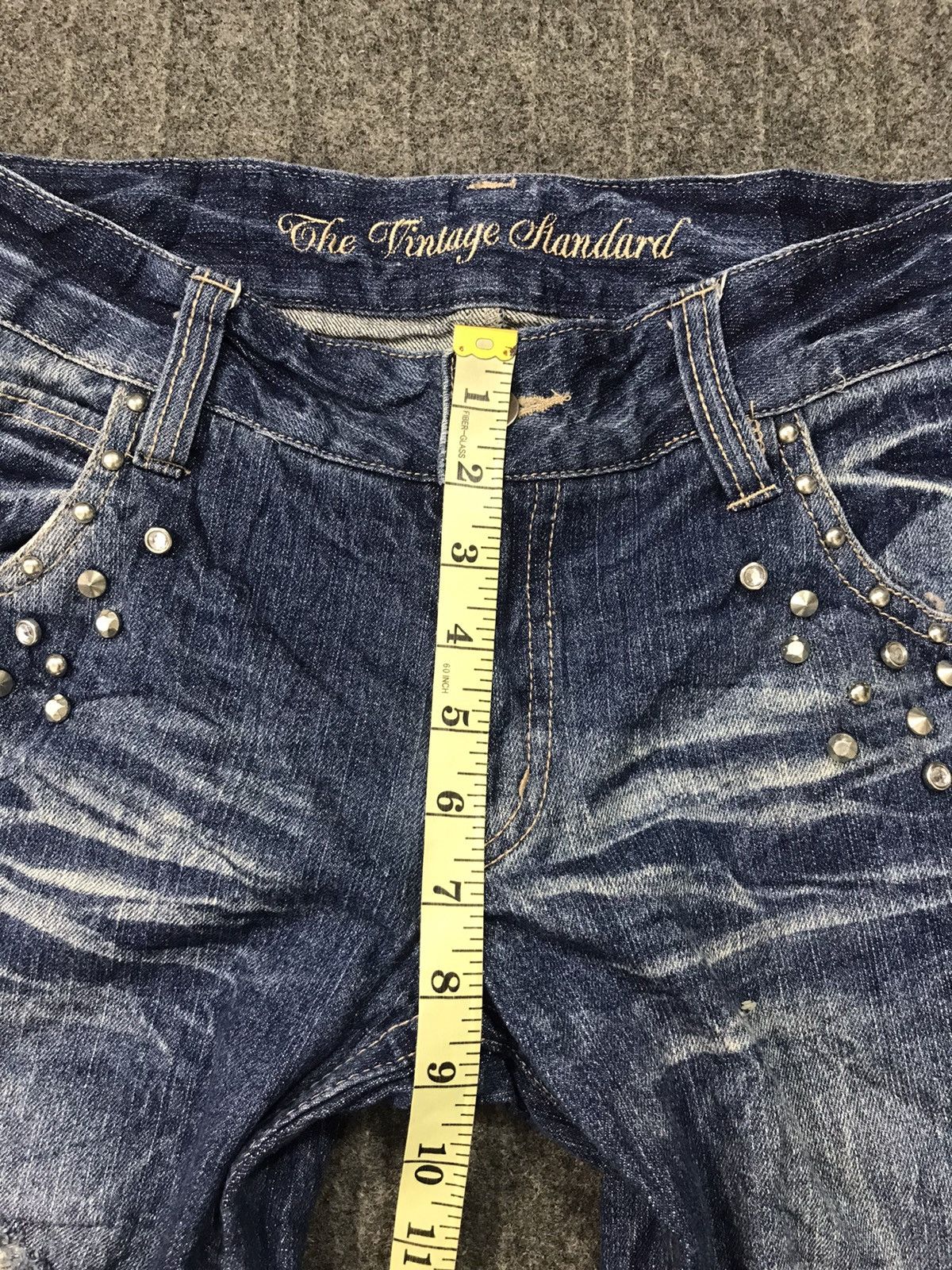 Japanese Brand × Vintage Vintage Japanese Brand Straight Cut Pants Distressed Denim Size US 30 / EU 46 - 13 Thumbnail