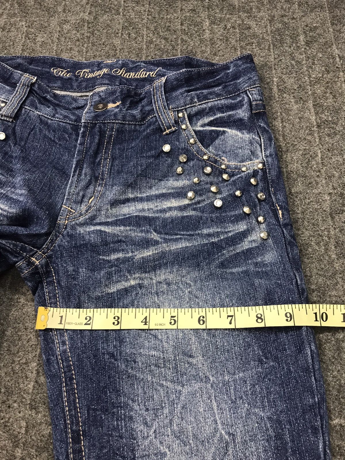 Japanese Brand × Vintage Vintage Japanese Brand Straight Cut Pants Distressed Denim Size US 30 / EU 46 - 14 Thumbnail