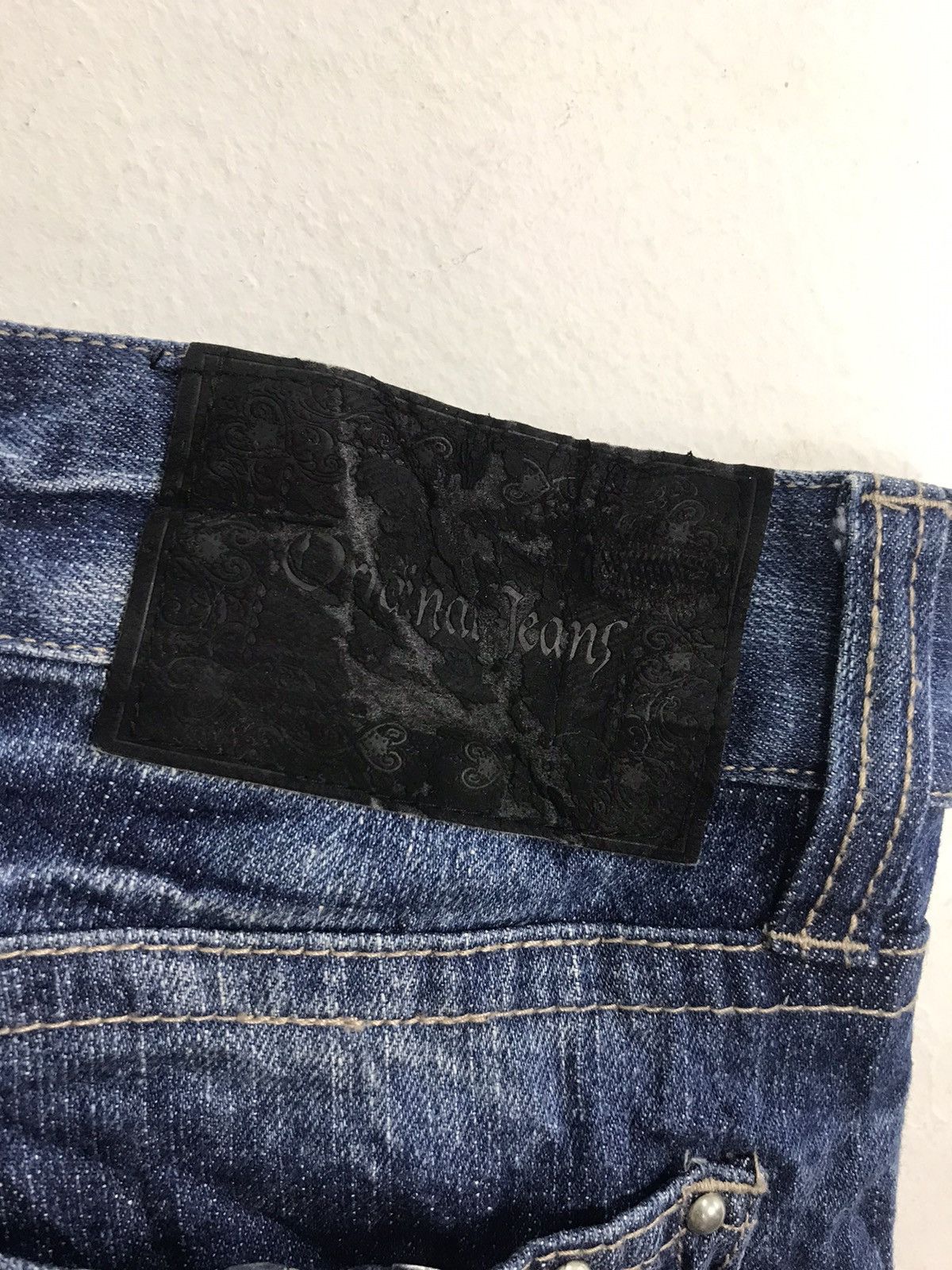 Japanese Brand × Vintage Vintage Japanese Brand Straight Cut Pants Distressed Denim Size US 30 / EU 46 - 5 Thumbnail