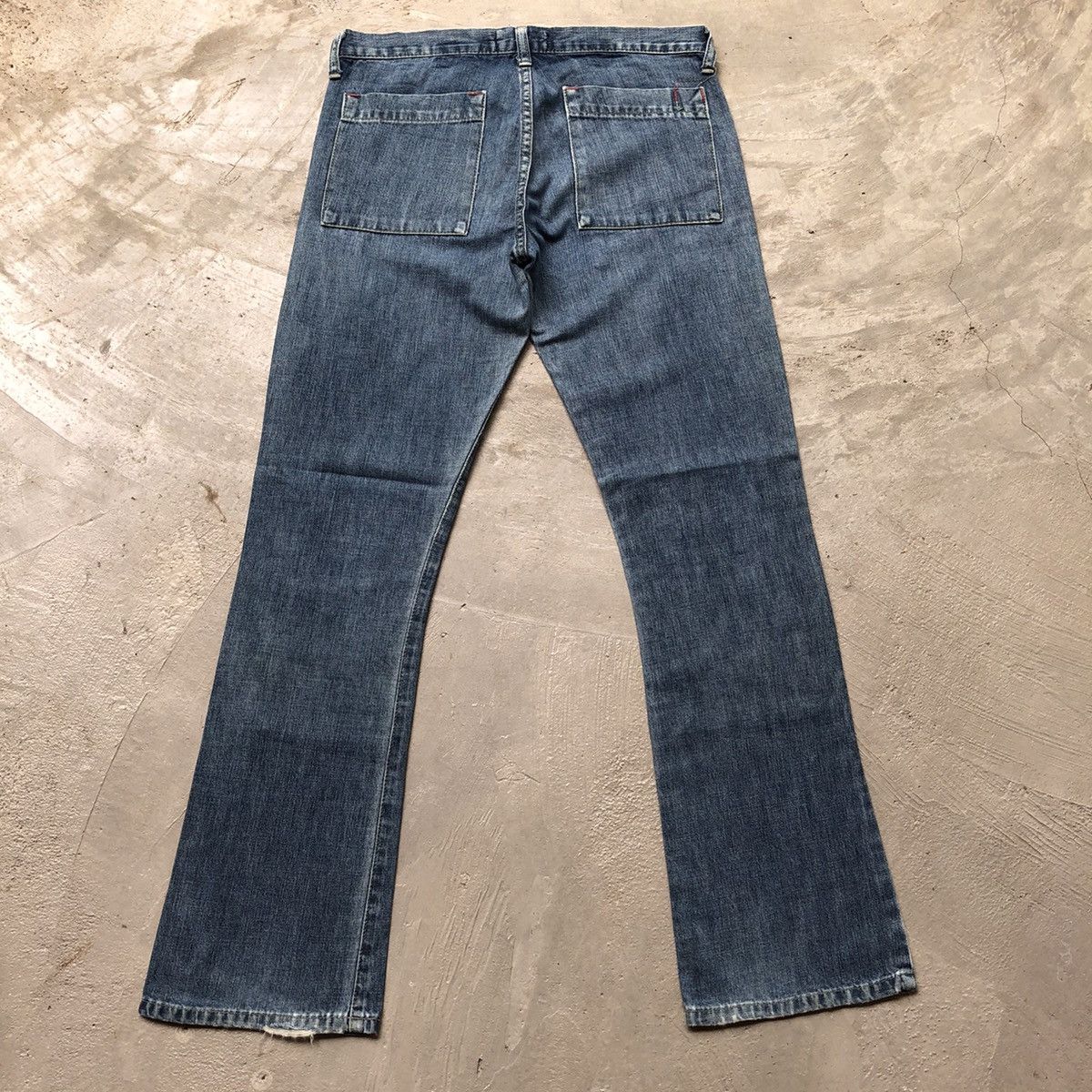 Japanese Brand × Vintage Vintage RNA bush pants patchwork flare jeans Size US 30 / EU 46 - 8 Thumbnail