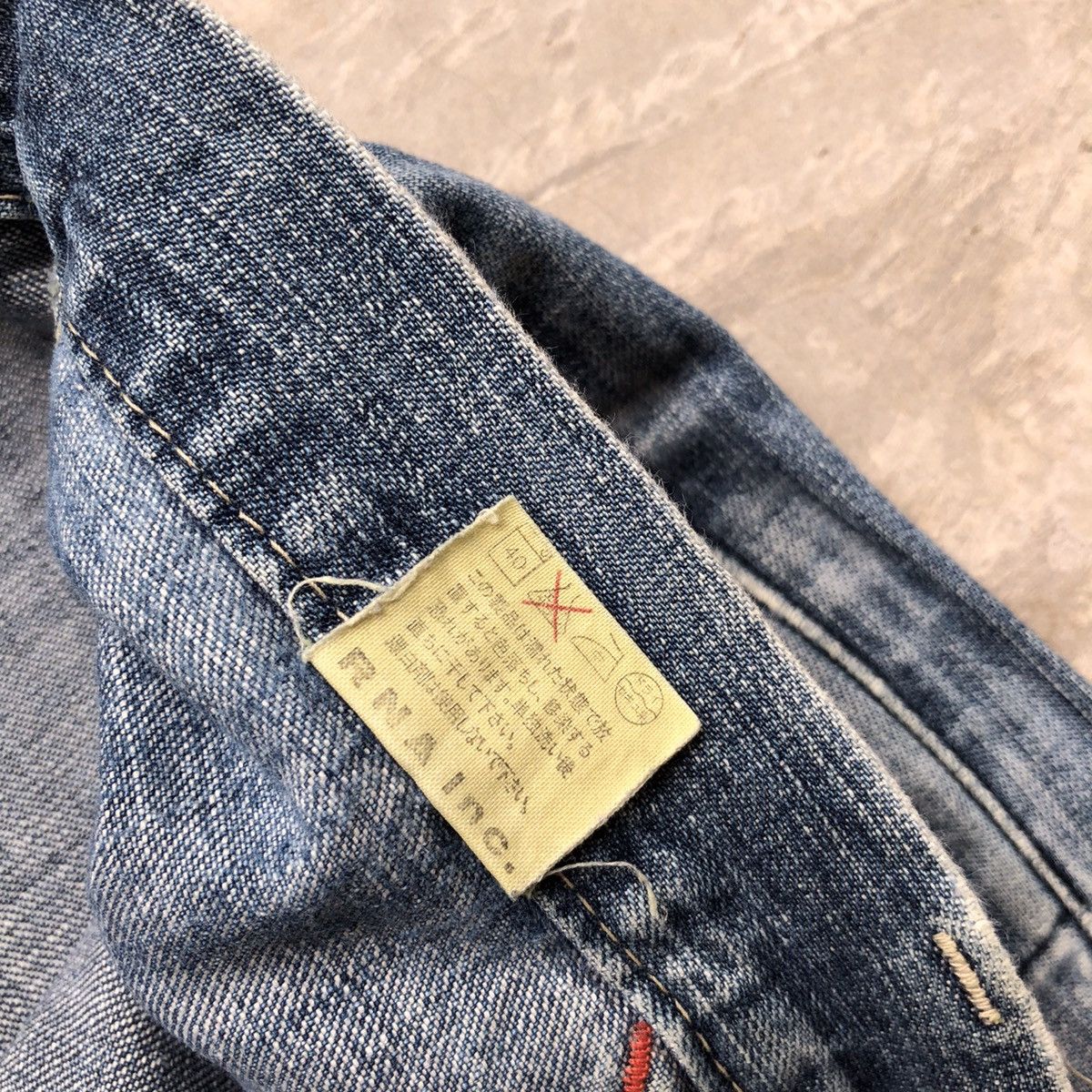 Japanese Brand × Vintage Vintage RNA bush pants patchwork flare jeans Size US 30 / EU 46 - 7 Thumbnail