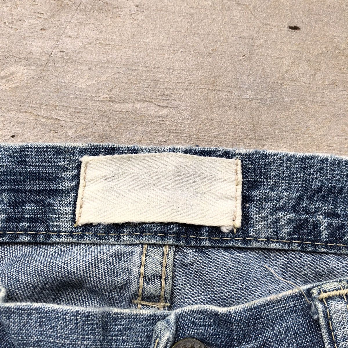 Japanese Brand × Vintage Vintage RNA bush pants patchwork flare jeans Size US 30 / EU 46 - 5 Thumbnail