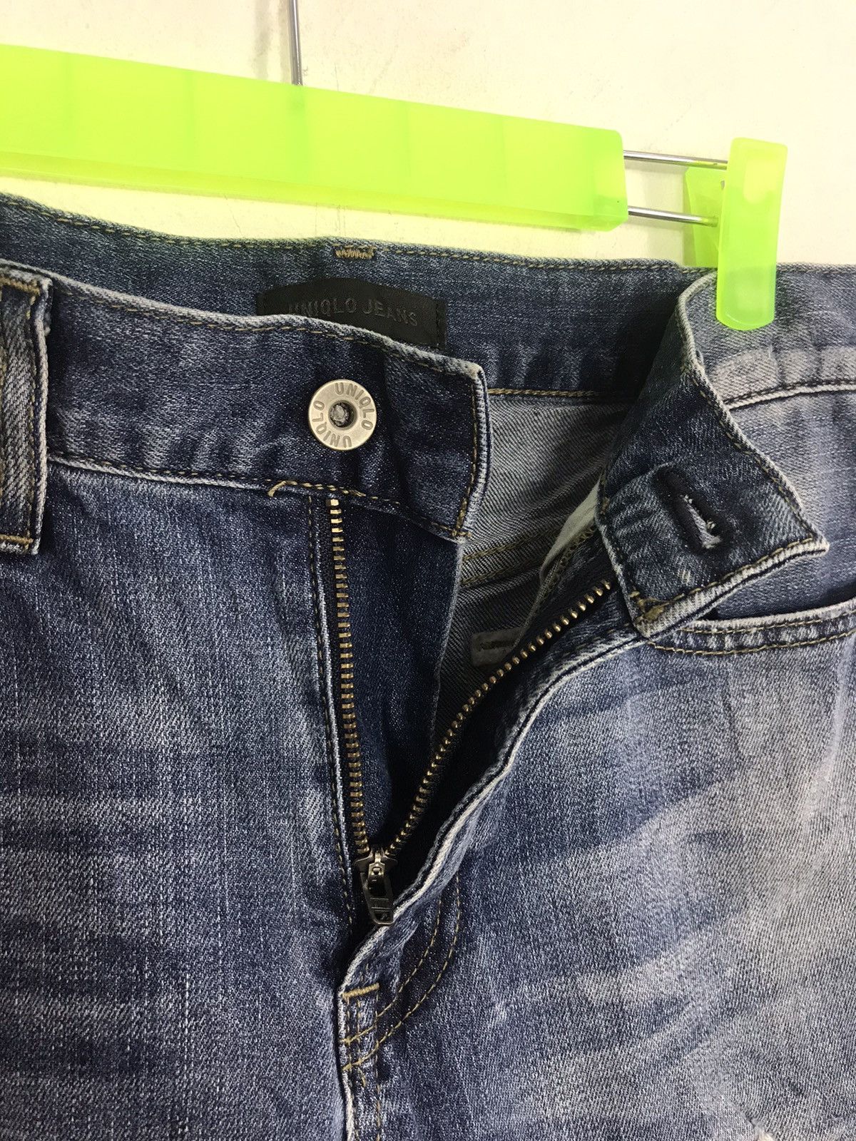 Japanese Brand × Vintage Vintage Japanese Brand Straight Cut Pants Distressed Denim Size US 30 / EU 46 - 4 Thumbnail