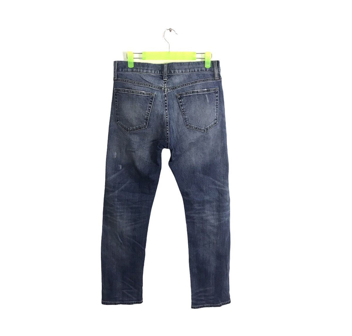 Japanese Brand × Vintage Vintage Japanese Brand Straight Cut Pants Distressed Denim Size US 30 / EU 46 - 2 Thumbnail