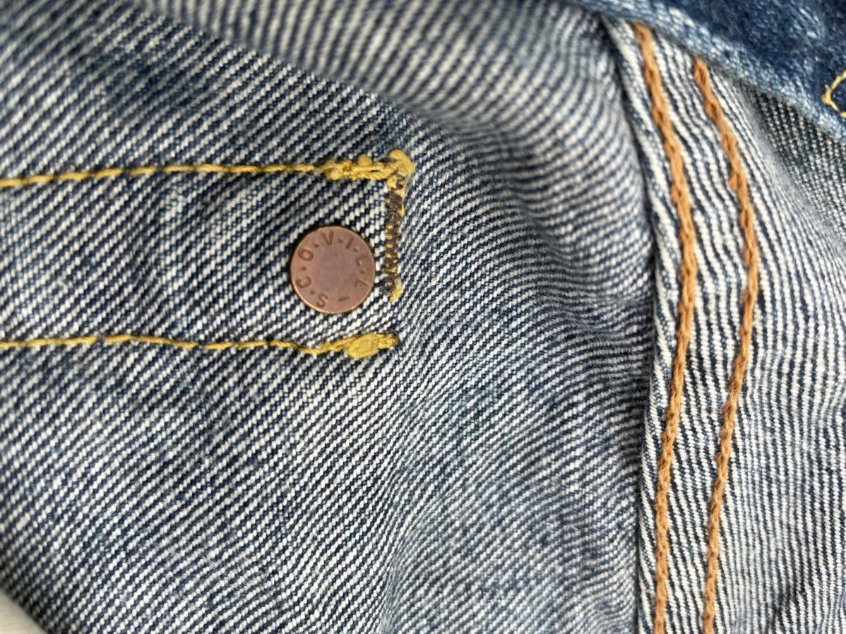 Japanese Brand × Vintage Vintage Cab Clothing Buckayro Selvedge Aging Distressed Size US 32 / EU 48 - 20 Thumbnail