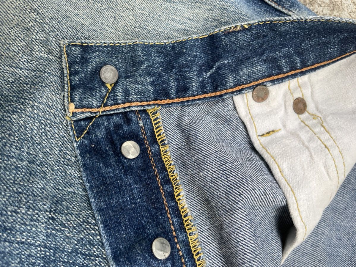 Japanese Brand × Vintage Vintage Cab Clothing Buckayro Selvedge Aging Distressed Size US 32 / EU 48 - 18 Thumbnail