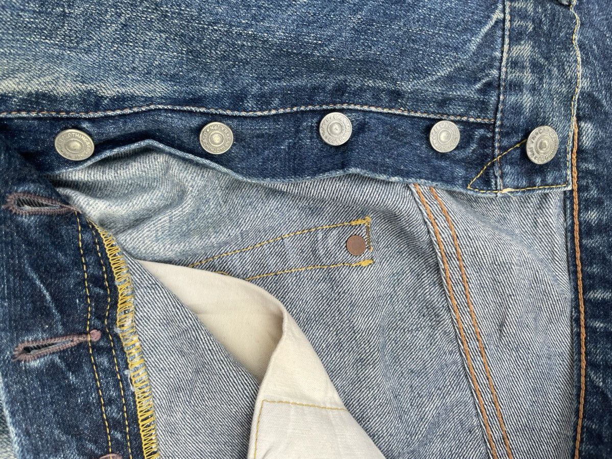 Japanese Brand × Vintage Vintage Cab Clothing Buckayro Selvedge Aging Distressed Size US 32 / EU 48 - 22 Thumbnail