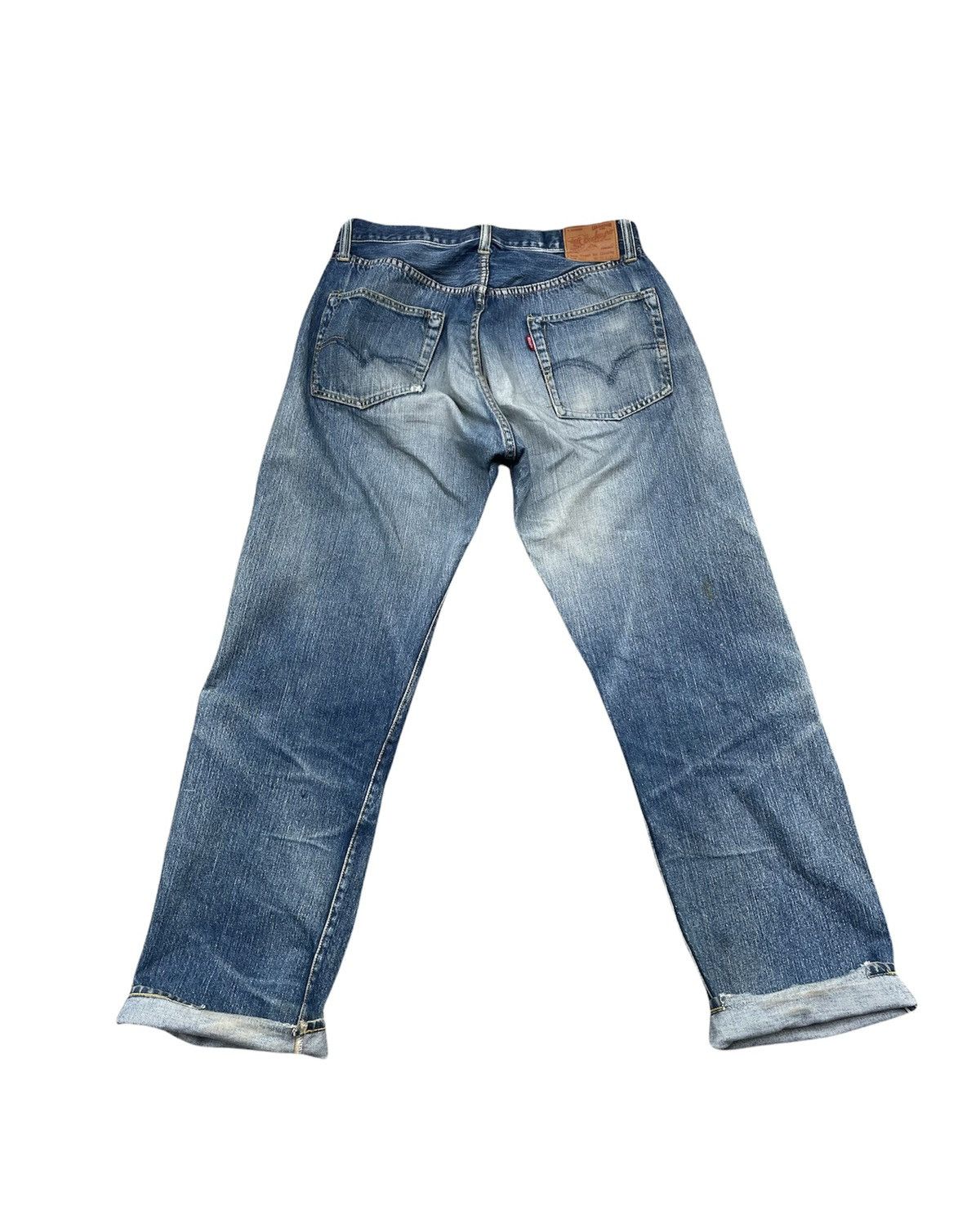 Japanese Brand × Vintage Vintage Cab Clothing Buckayro Selvedge Aging Distressed Size US 32 / EU 48 - 8 Thumbnail