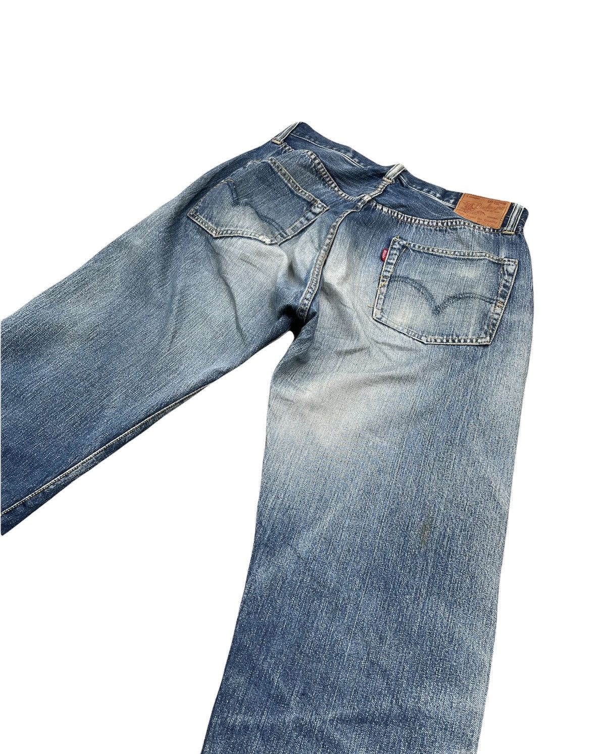 Japanese Brand × Vintage Vintage Cab Clothing Buckayro Selvedge Aging Distressed Size US 32 / EU 48 - 9 Thumbnail