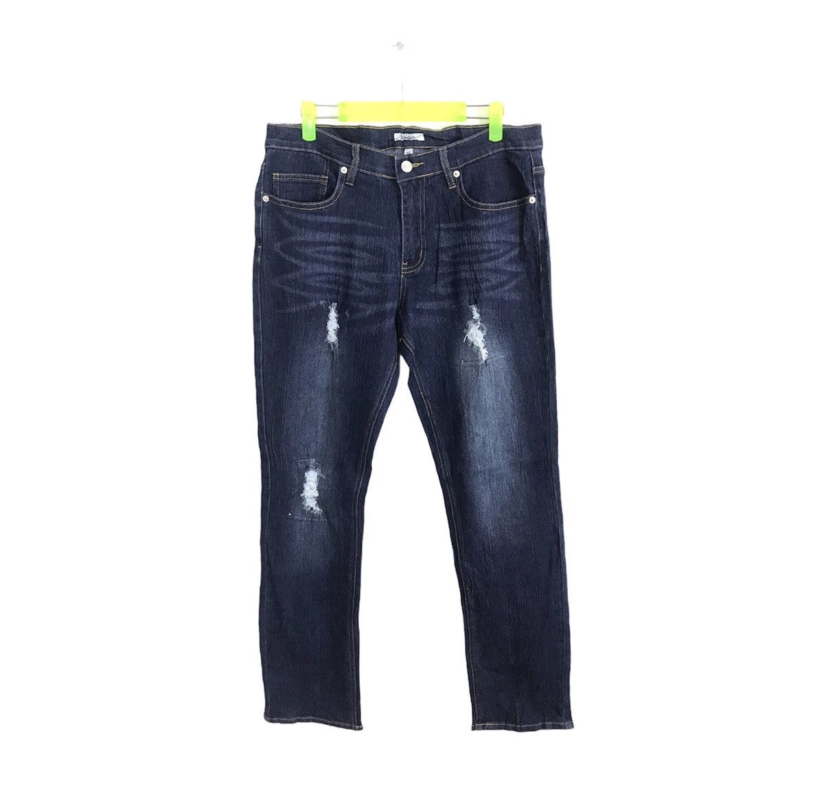 Vintage Nylaus Japanese Brand Skinny Fit Cut Style Pants Bottoms