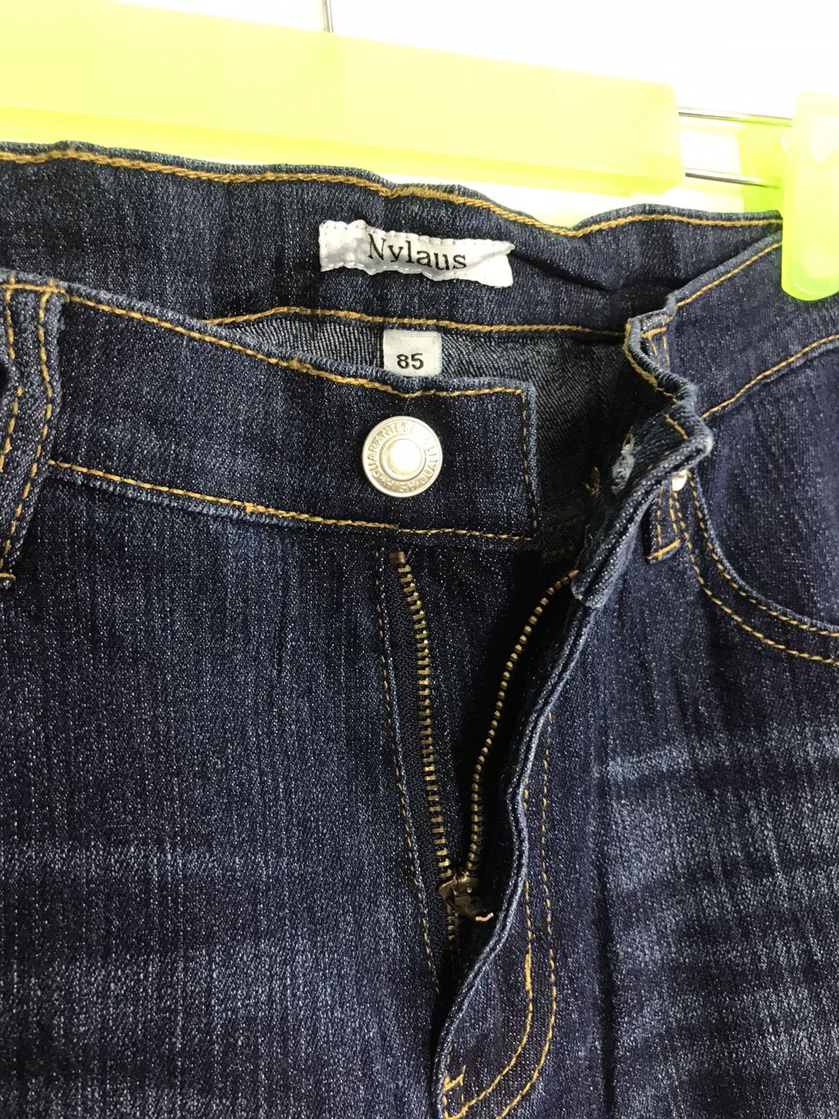 Vintage Nylaus Japanese Brand Skinny Fit Cut Style Pants Bottoms