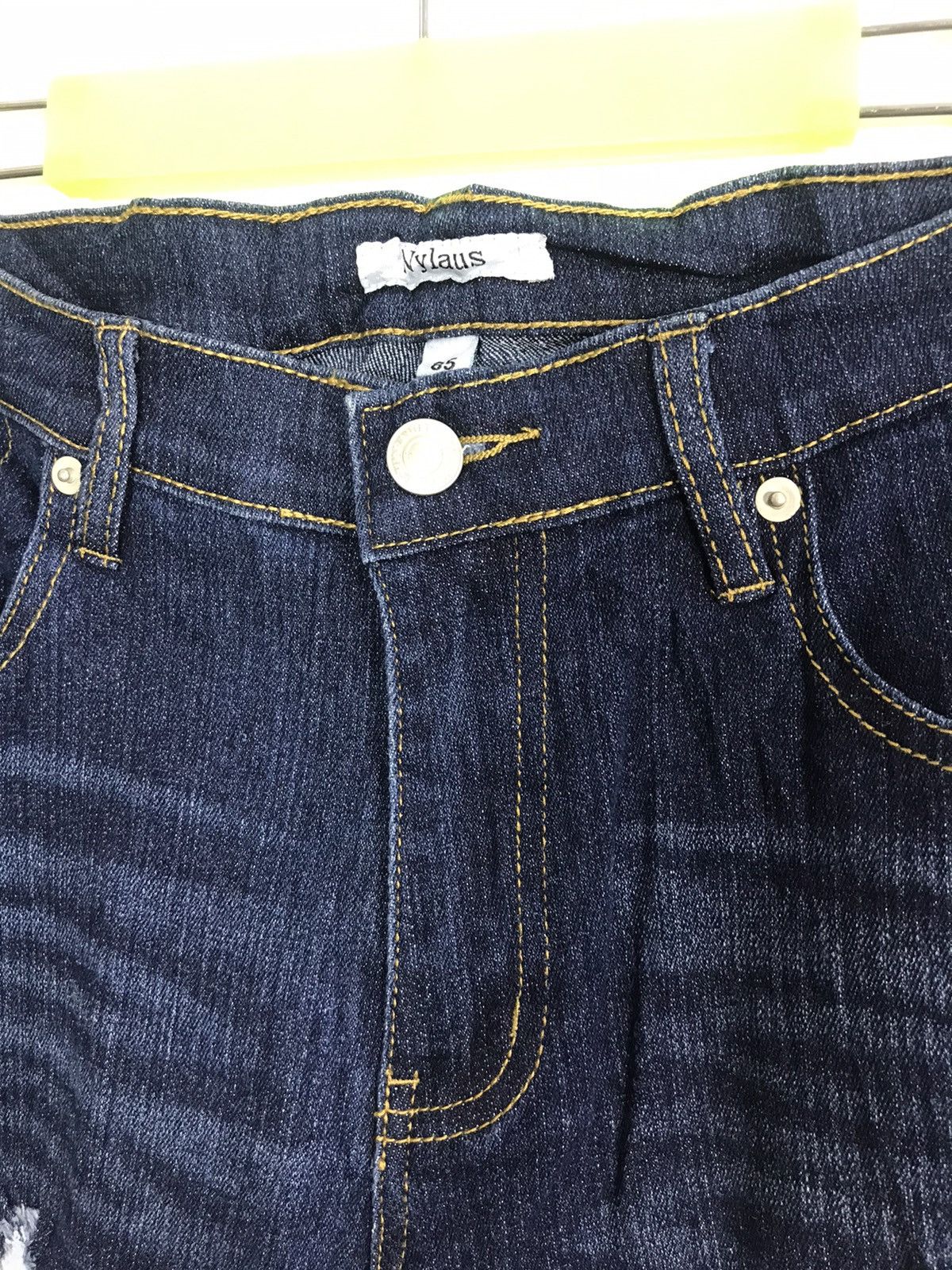 Vintage Nylaus Japanese Brand Skinny Fit Cut Style Pants Bottoms