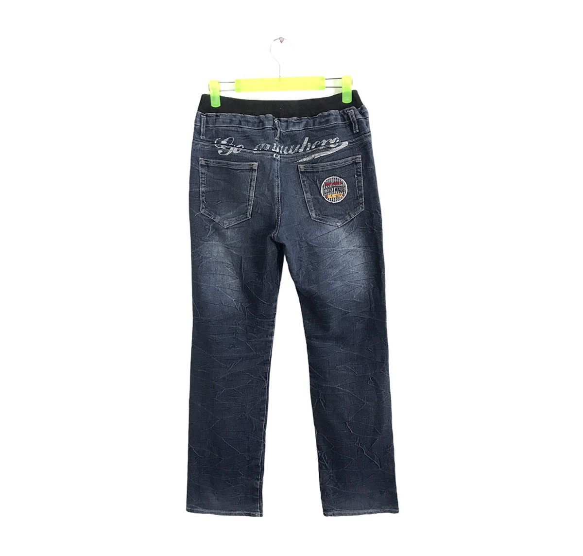Japanese Brand × Vintage Vintage Go Anywhere Japanese Brand Stretchable Waist Pant Size US 29 - 2 Thumbnail