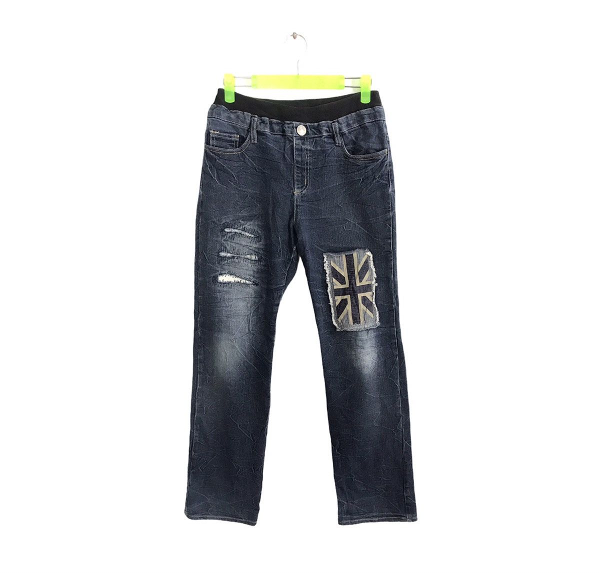 Japanese Brand × Vintage Vintage Go Anywhere Japanese Brand Stretchable Waist Pant Size US 29 - 1 Thumbnail