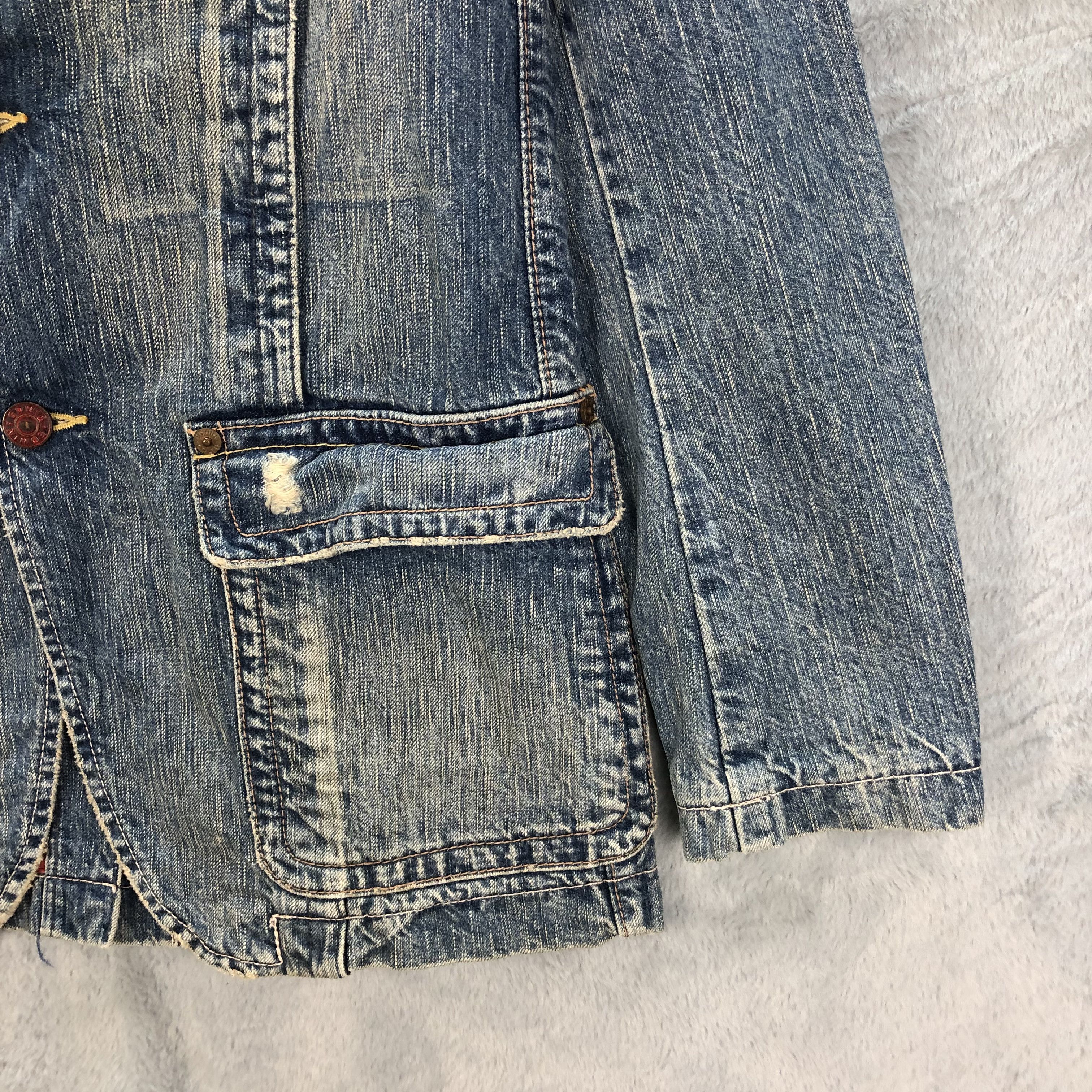 Edwin EDWIN 503 BLUE TRIP WASHED DENIM JACKET #6508-70 Size US L / EU 52-54 / 3 - 7 Thumbnail
