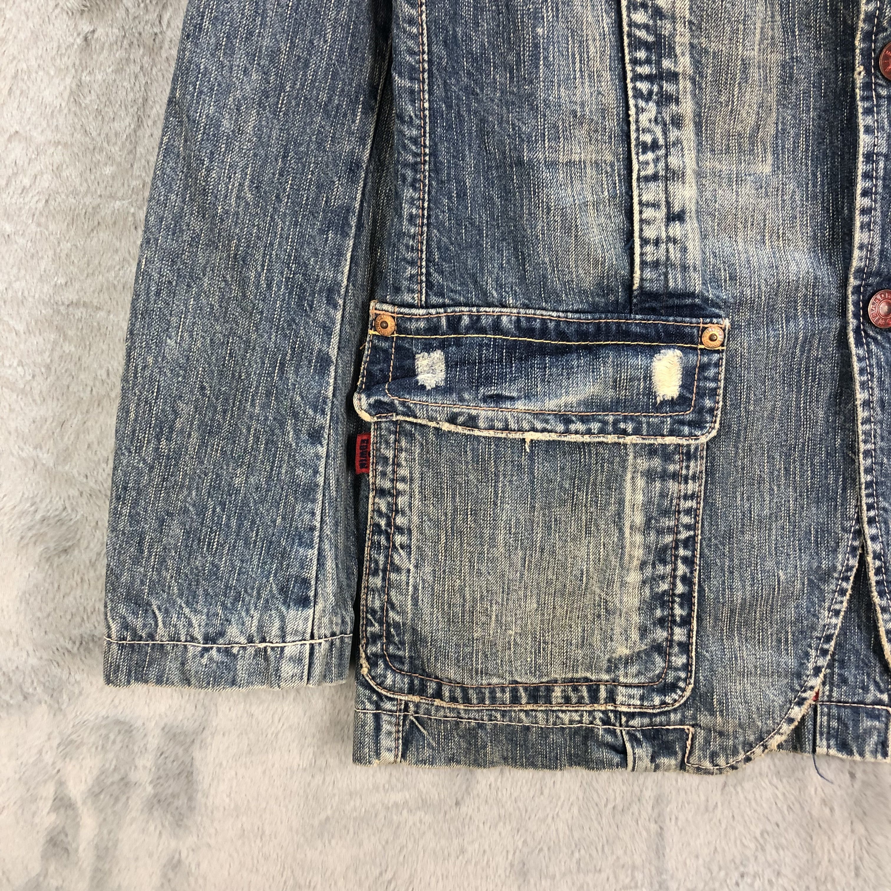 Edwin EDWIN 503 BLUE TRIP WASHED DENIM JACKET #6508-70 Size US L / EU 52-54 / 3 - 5 Thumbnail
