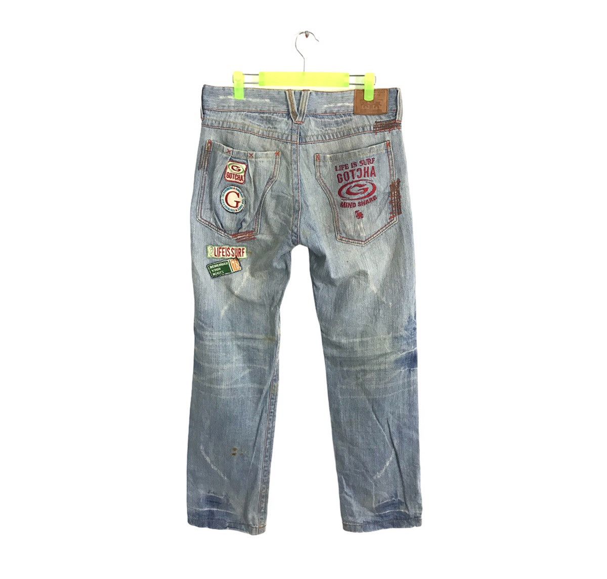 Gotcha × Vintage Vintage Gotcha Surf International Patchwork Logo Size 32 Size US 32 / EU 48 - 2 Thumbnail
