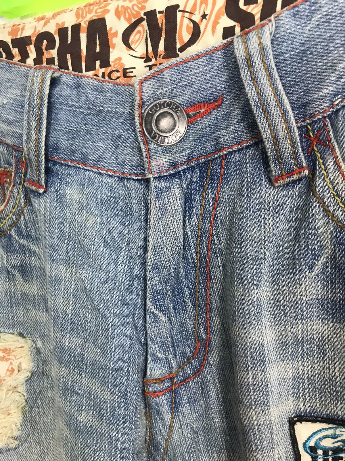 Gotcha × Vintage Vintage Gotcha Surf International Patchwork Logo Size 32 Size US 32 / EU 48 - 3 Thumbnail