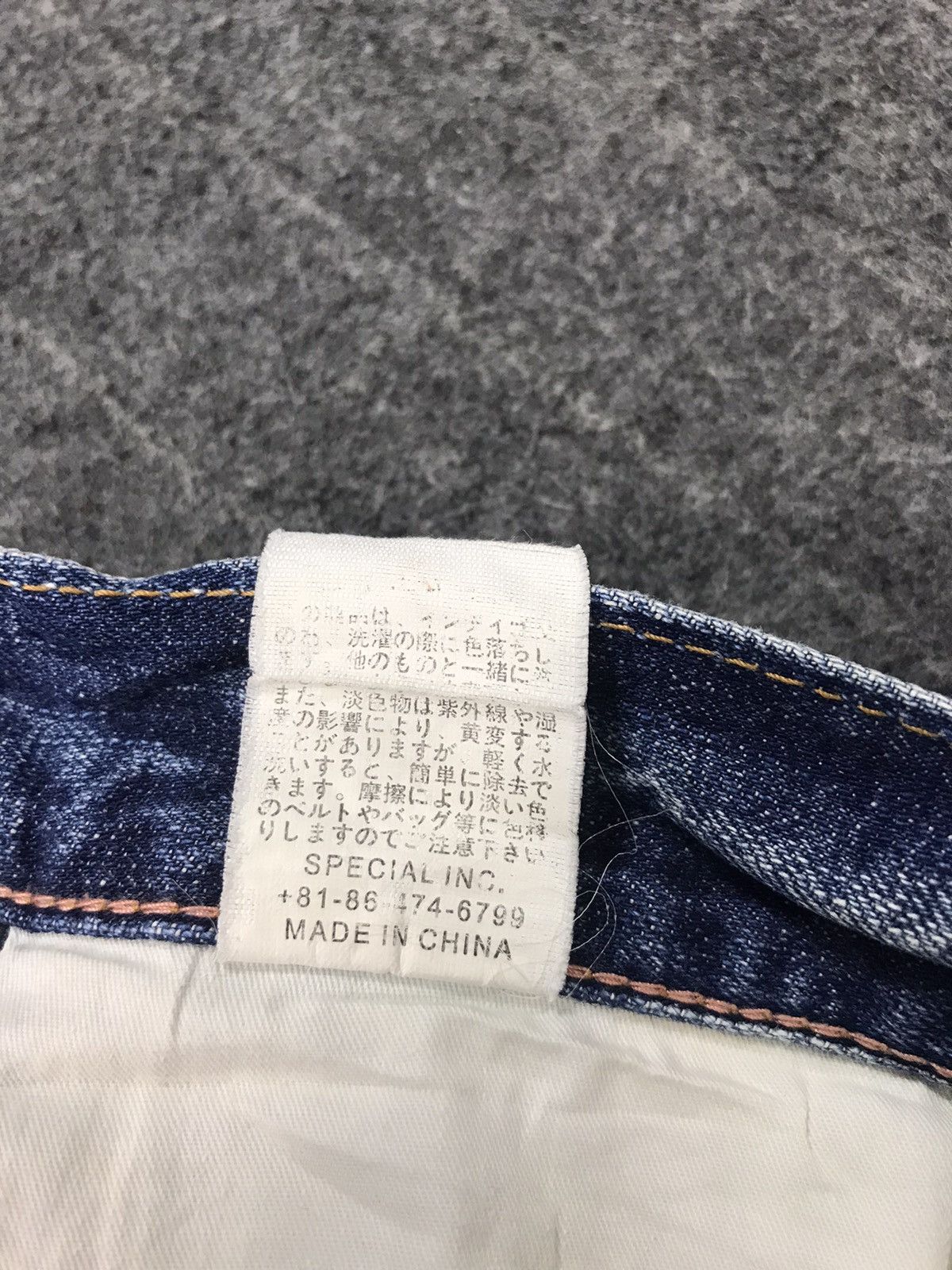 Japanese Brand × Vintage Vtg Antgauge Japanese Brand Straight Cut Pant Distressed Size US 30 / EU 46 - 7 Thumbnail