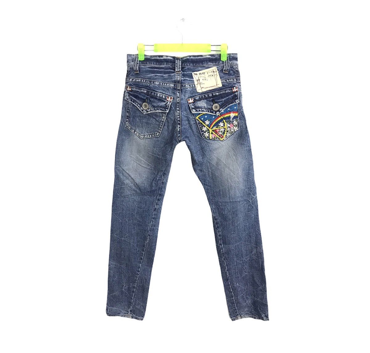 Japanese Brand × Vintage Vtg Antgauge Japanese Brand Straight Cut Pant Distressed Size US 30 / EU 46 - 1 Thumbnail