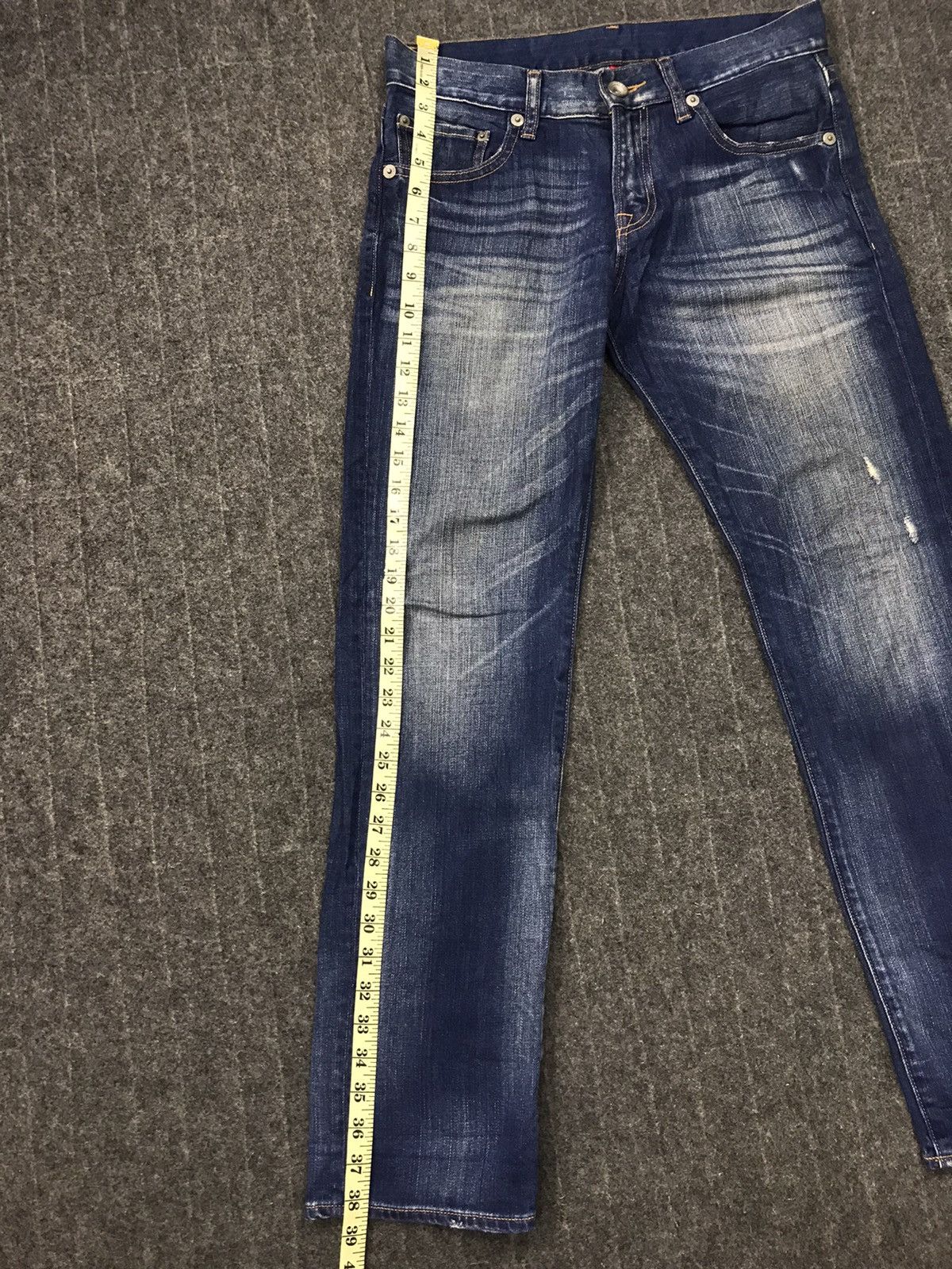 Japanese Brand × Vintage Vintage Japanese Brand Straight Cut Pants Distressed Denim Size US 31 - 10 Thumbnail