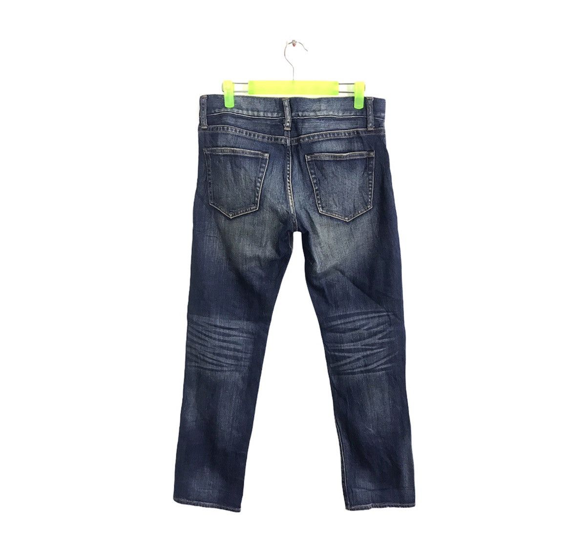Japanese Brand × Vintage Vintage Japanese Brand Straight Cut Pants Distressed Denim Size US 31 - 2 Thumbnail