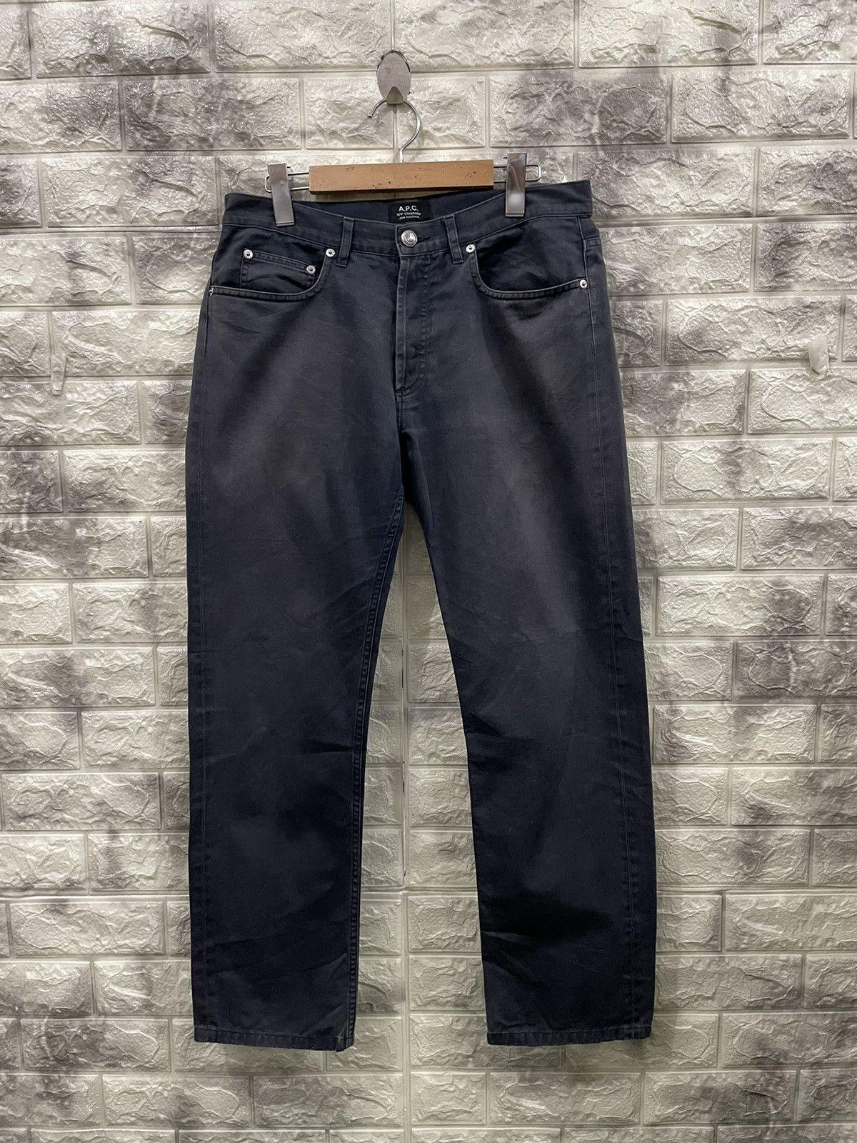 FADED APC PANTS