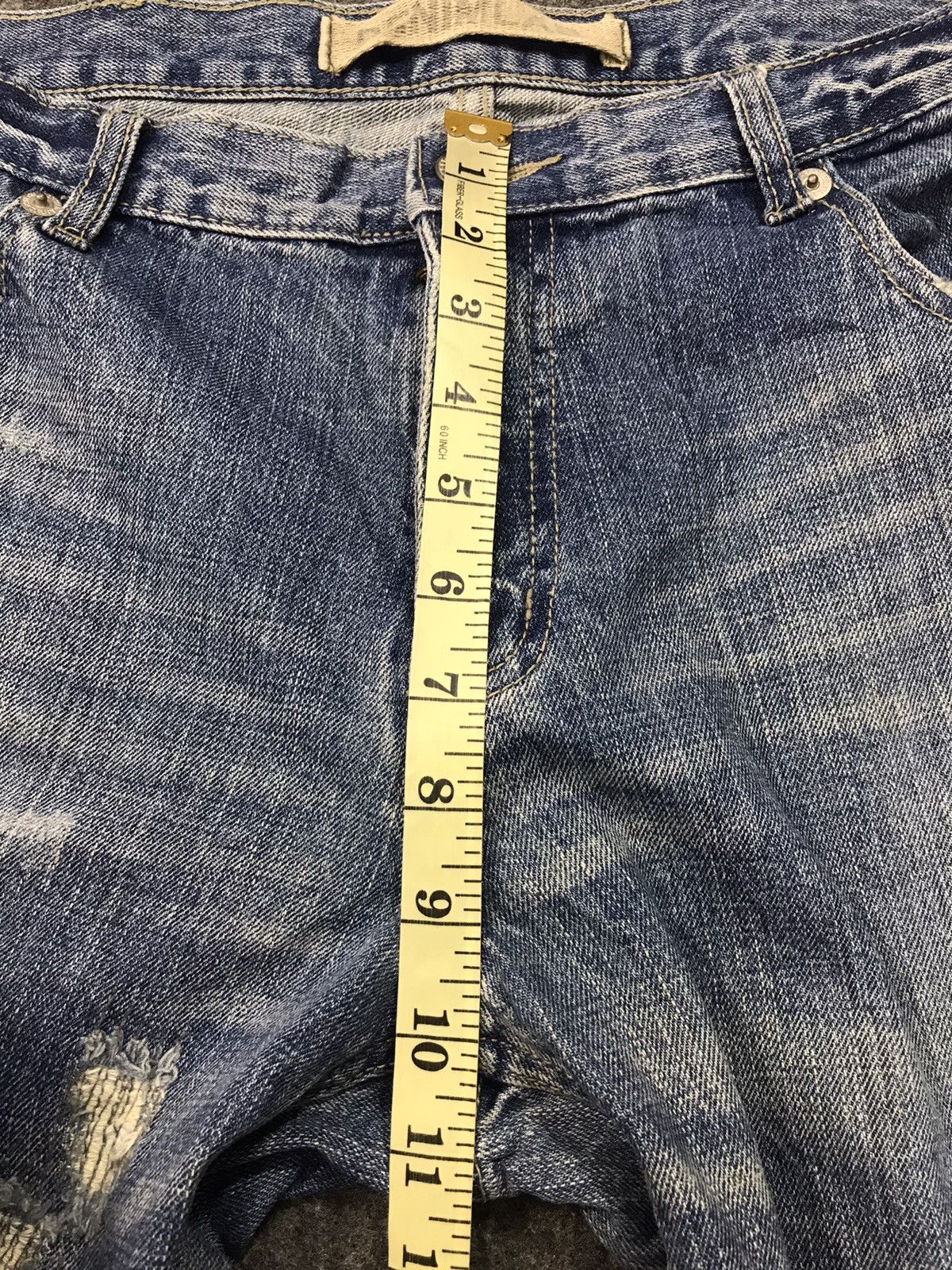 Japanese Brand × Vintage Vintage Denim Lab Straight Cut Style Pants Distressed Denim Size US 32 / EU 48 - 10 Thumbnail