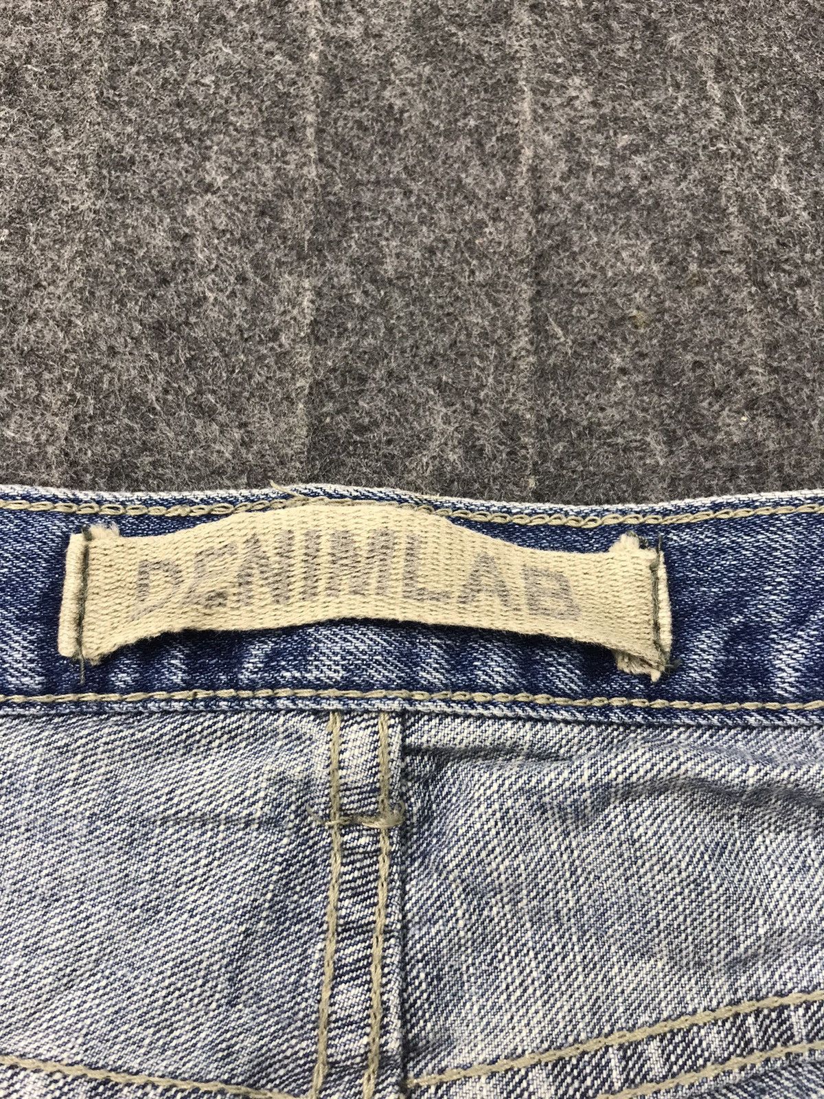 Japanese Brand × Vintage Vintage Denim Lab Straight Cut Style Pants Distressed Denim Size US 32 / EU 48 - 4 Thumbnail