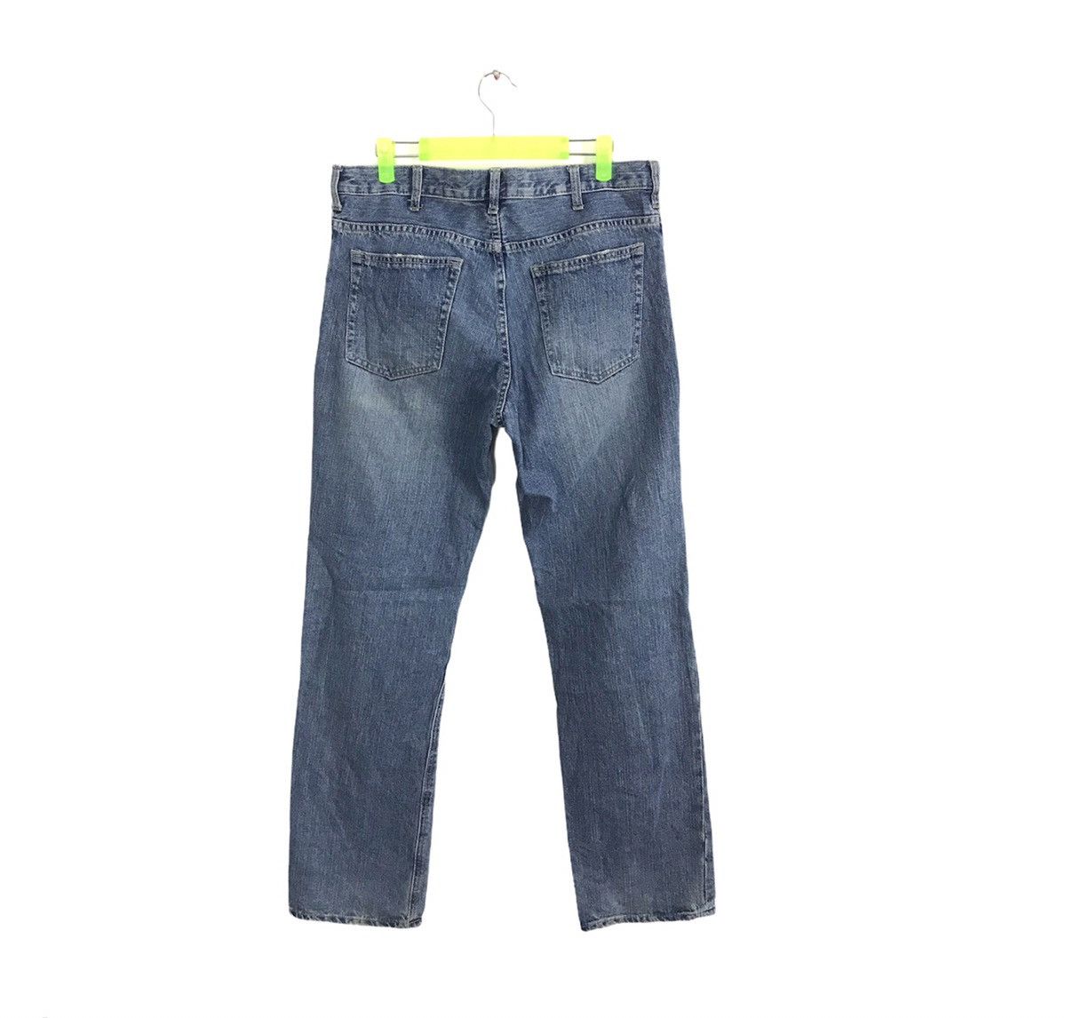 Japanese Brand × Vintage Vintage Denim Lab Straight Cut Style Pants Distressed Denim Size US 32 / EU 48 - 2 Thumbnail