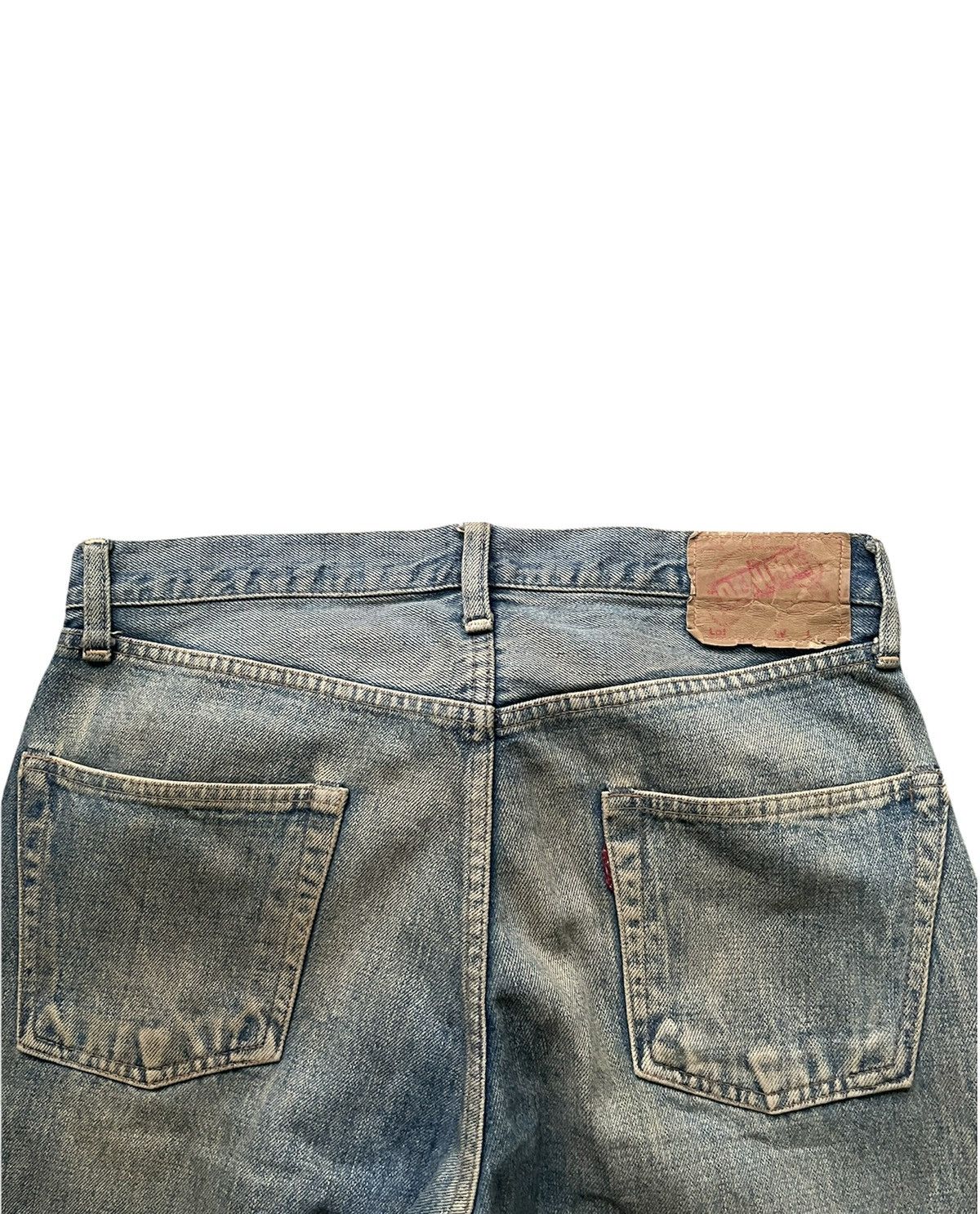 Denime × Japanese Brand × Vintage Denime Vintage Faded Wash Selvedge Denim Size US 31 - 13 Thumbnail