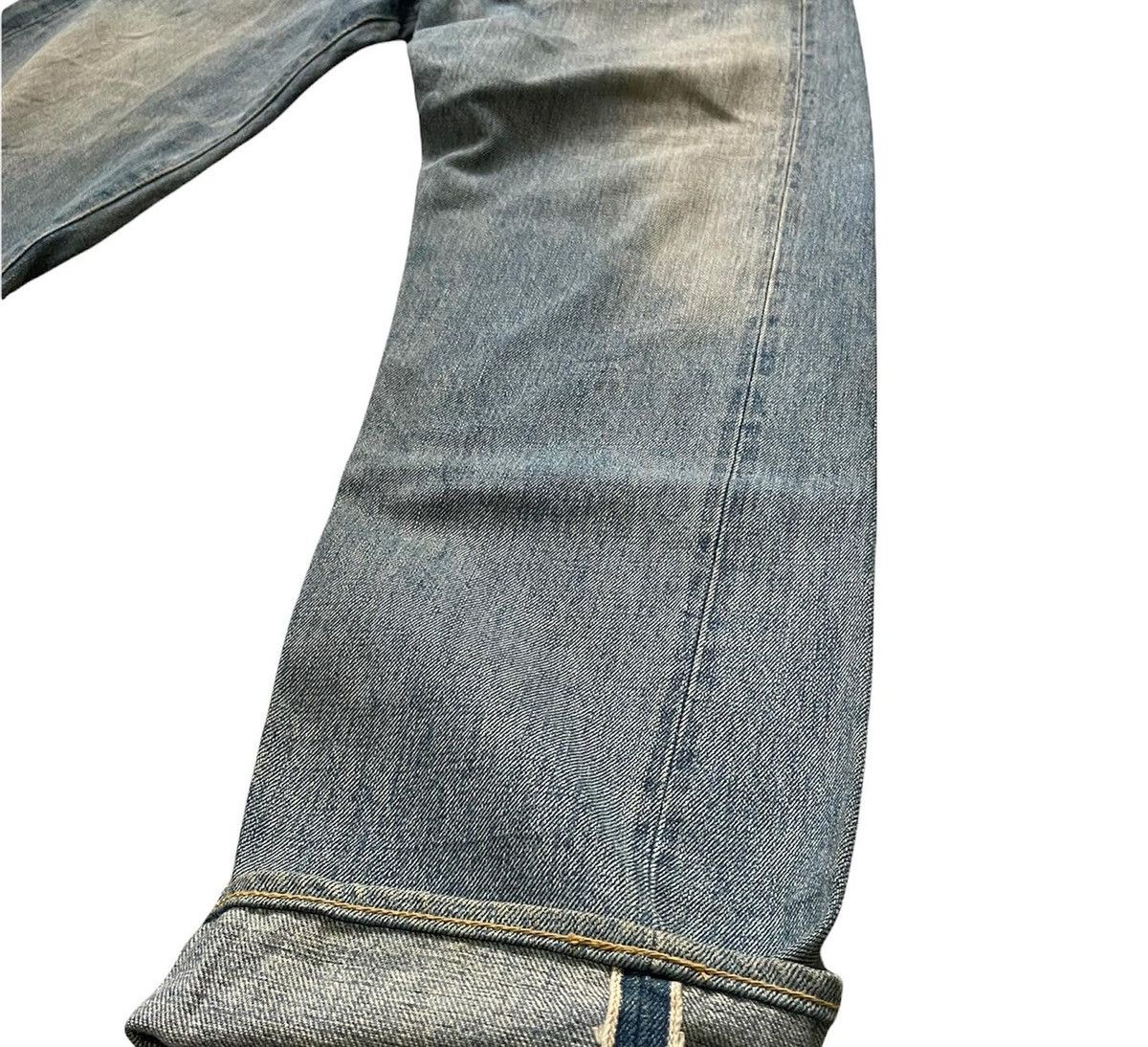 Denime × Japanese Brand × Vintage Denime Vintage Faded Wash Selvedge Denim Size US 31 - 2 Thumbnail