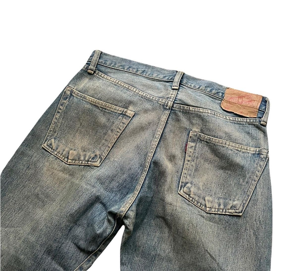 Denime × Japanese Brand × Vintage Denime Vintage Faded Wash Selvedge Denim Size US 31 - 10 Thumbnail