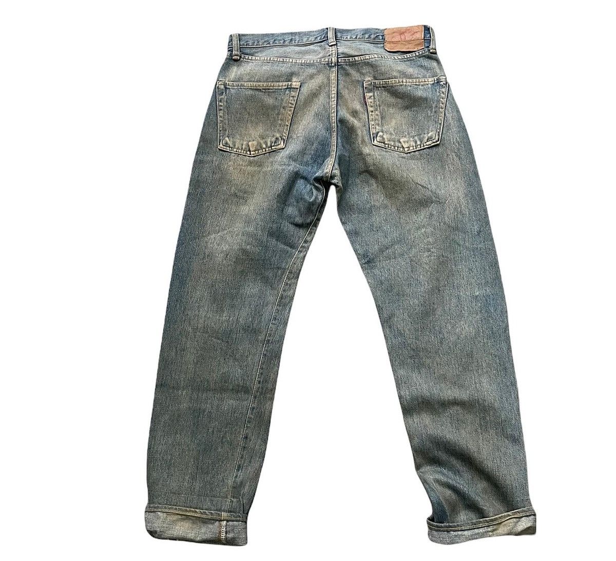 Denime × Japanese Brand × Vintage Denime Vintage Faded Wash Selvedge Denim Size US 31 - 4 Thumbnail