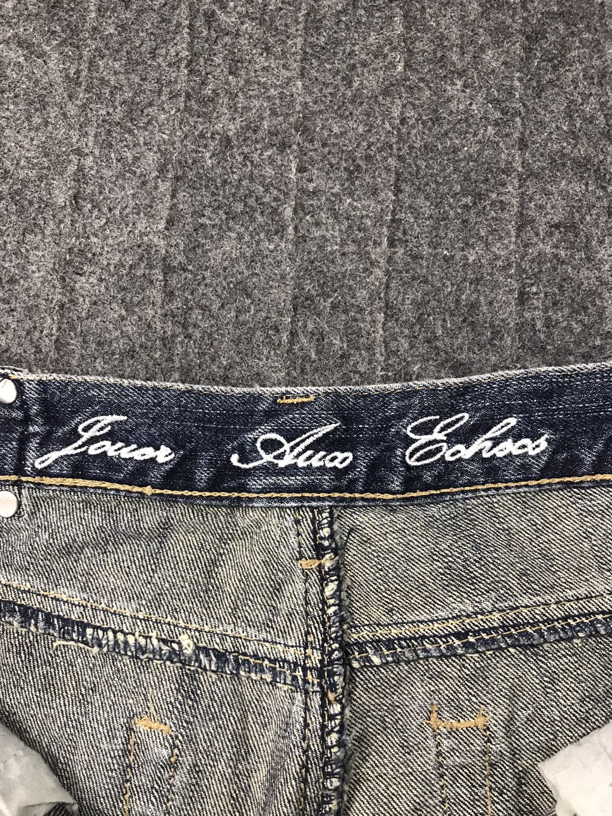 Japanese Brand Vintage Lover Aux Echos Japanese Brand Straight Cut Style Size US 32 / EU 48 - 6 Thumbnail