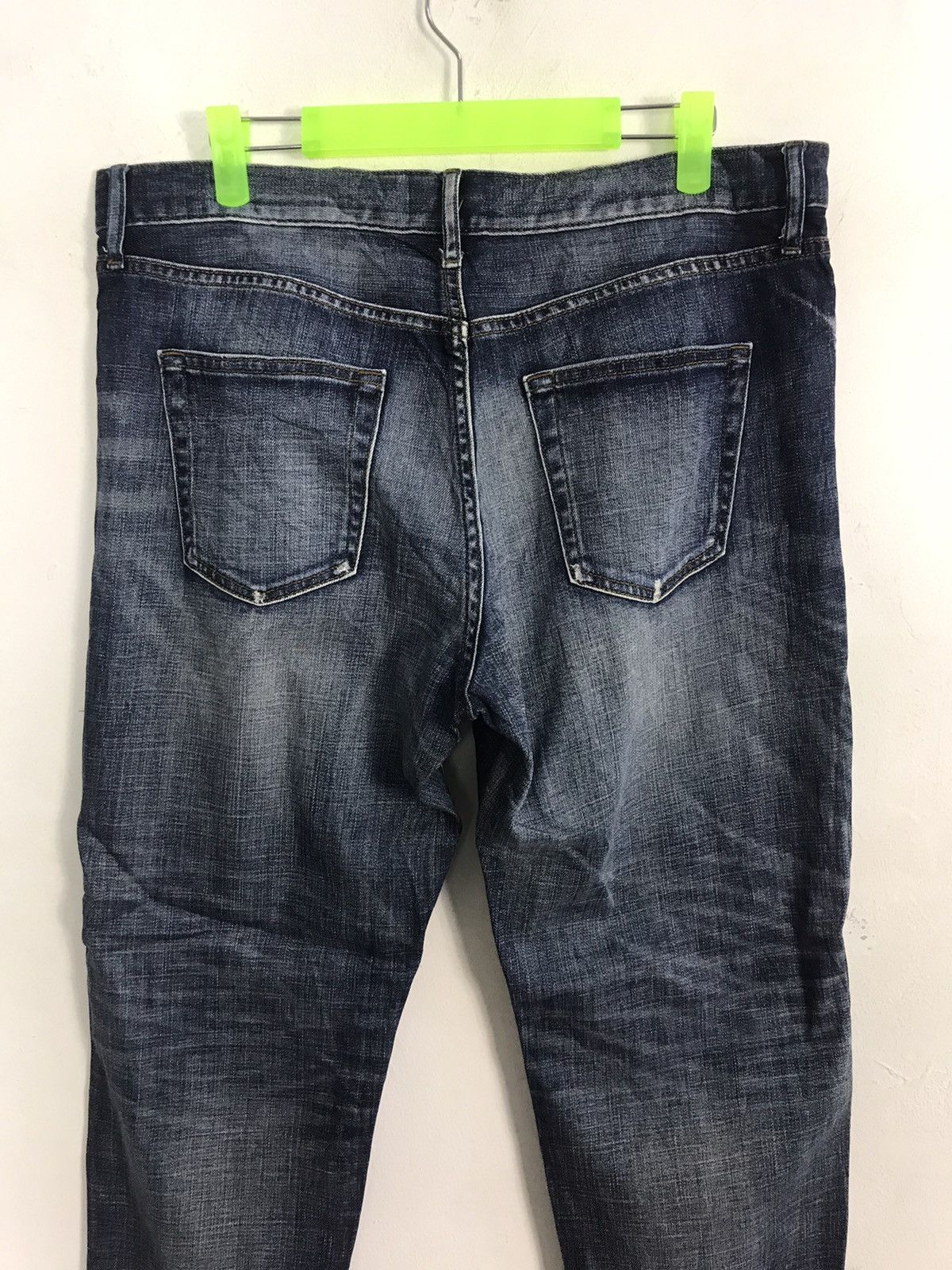 Japanese Brand × Vintage Vtg Japanese Brand Straight Slim Cut Tapered Style Pants Size US 34 / EU 50 - 5 Thumbnail