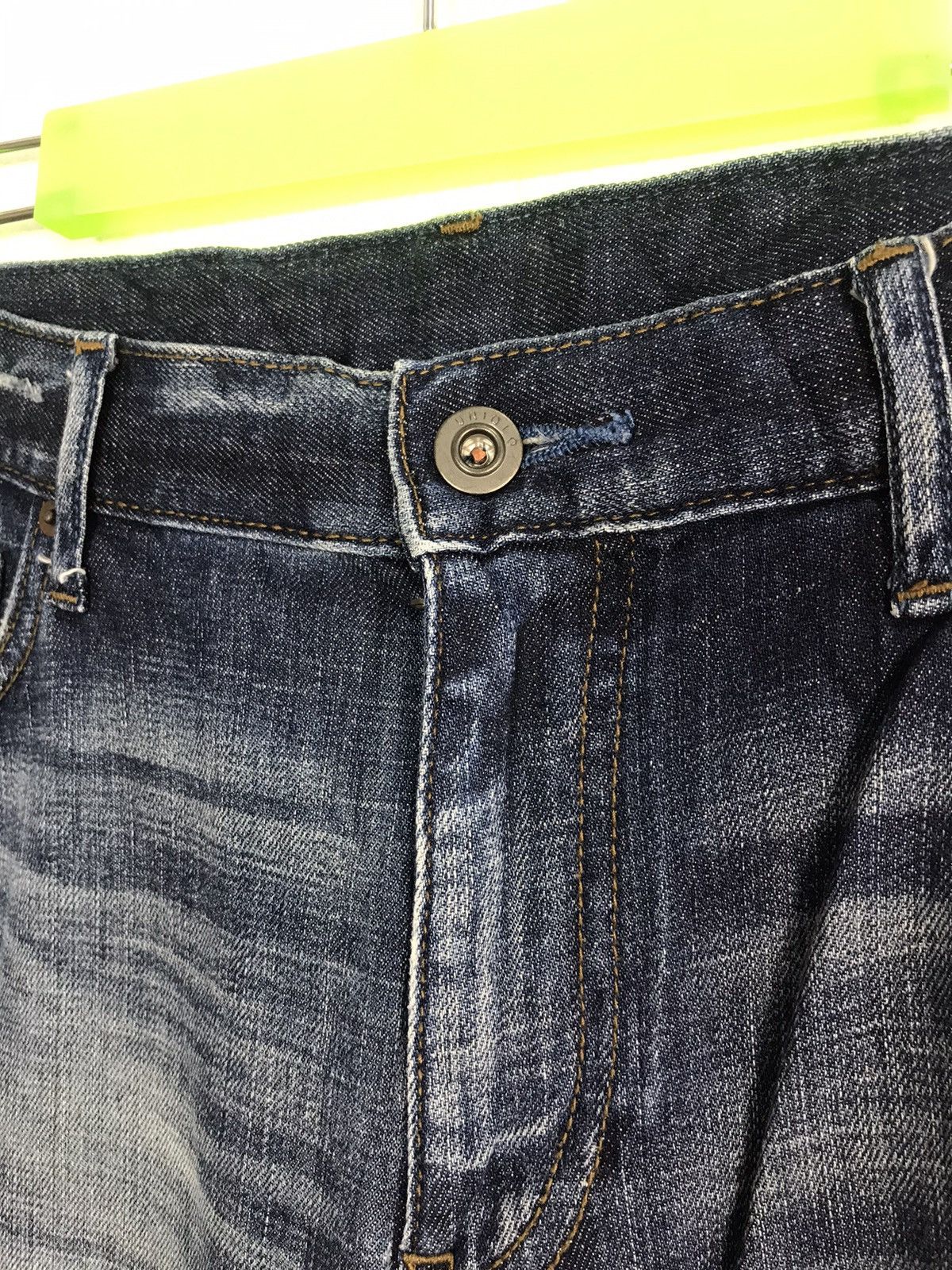 Japanese Brand × Vintage Vtg Japanese Brand Straight Slim Cut Tapered Style Pants Size US 34 / EU 50 - 3 Thumbnail