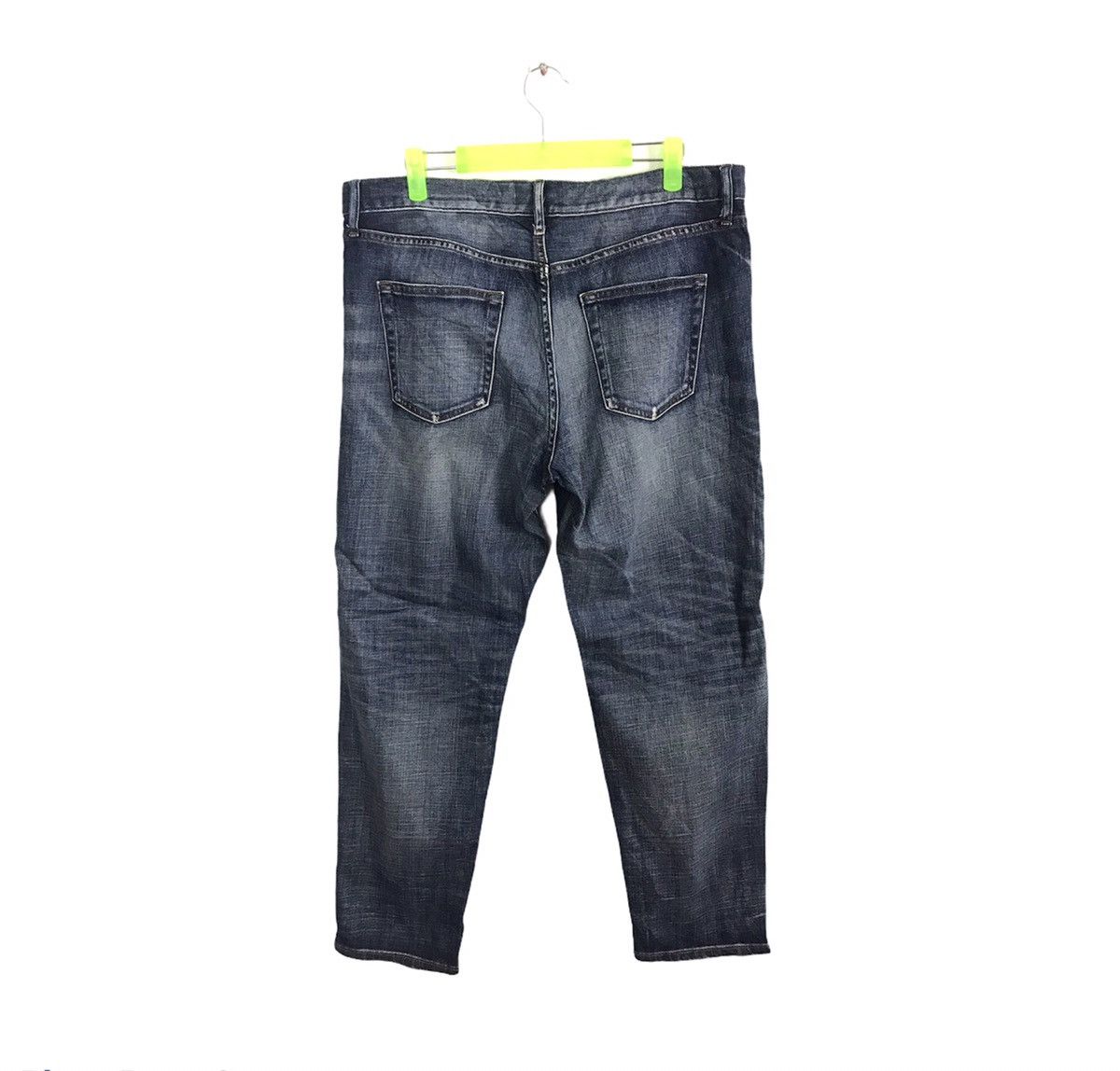 Japanese Brand × Vintage Vtg Japanese Brand Straight Slim Cut Tapered Style Pants Size US 34 / EU 50 - 2 Thumbnail
