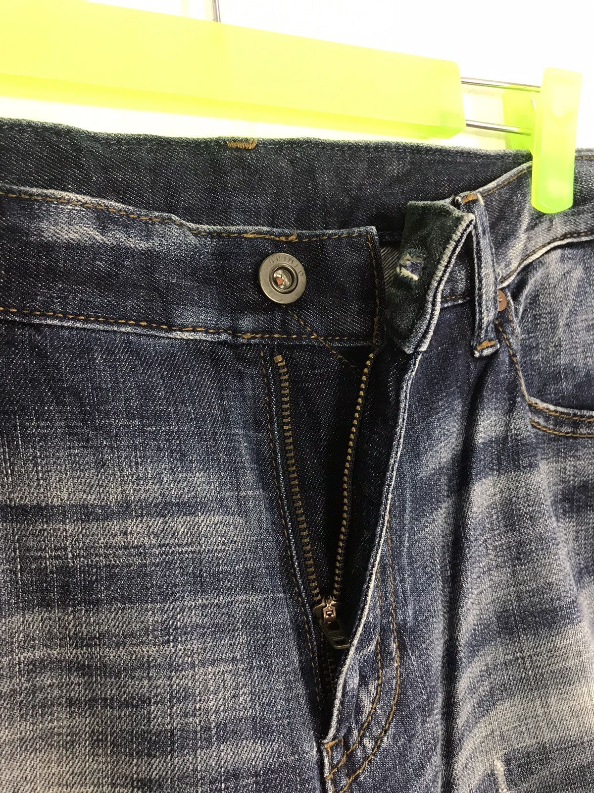 Japanese Brand × Vintage Vtg Japanese Brand Straight Slim Cut Tapered Style Pants Size US 34 / EU 50 - 4 Thumbnail
