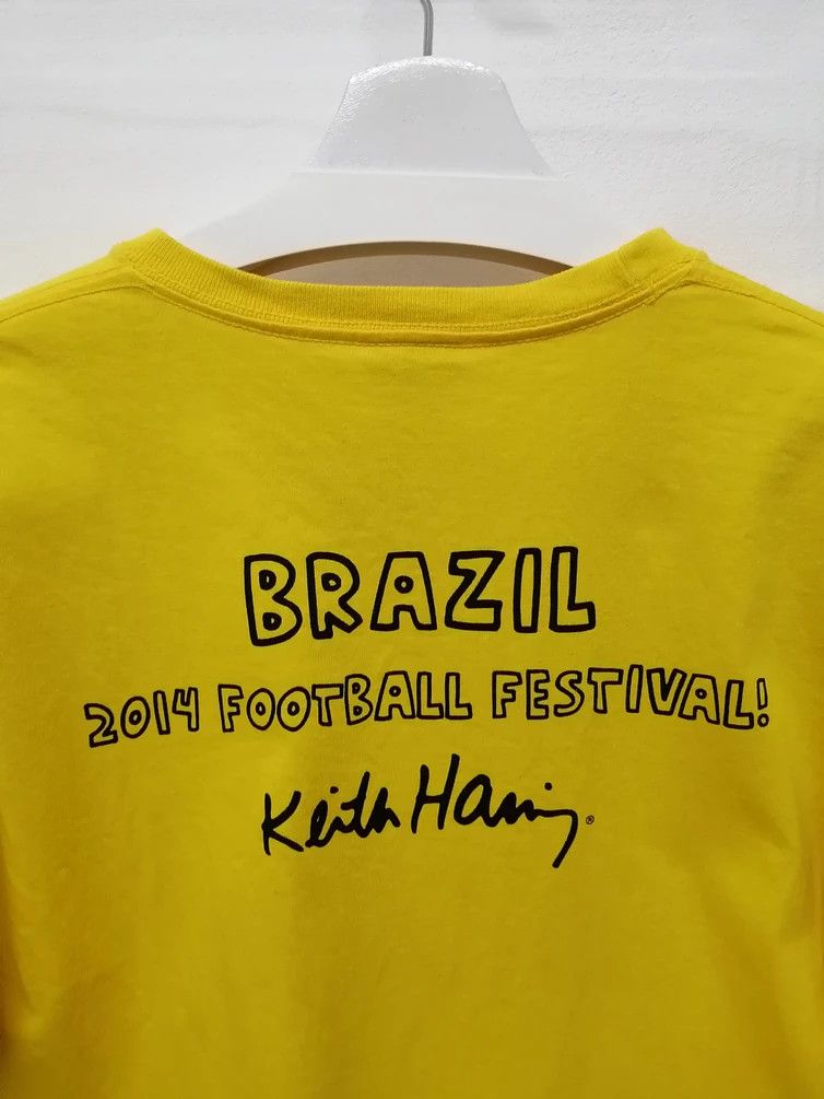 Keith Haring KEITH HARING x RAGEBLUE Brazil 2014 Football Festival Tee Size US L / EU 52-54 / 3 - 6 Thumbnail