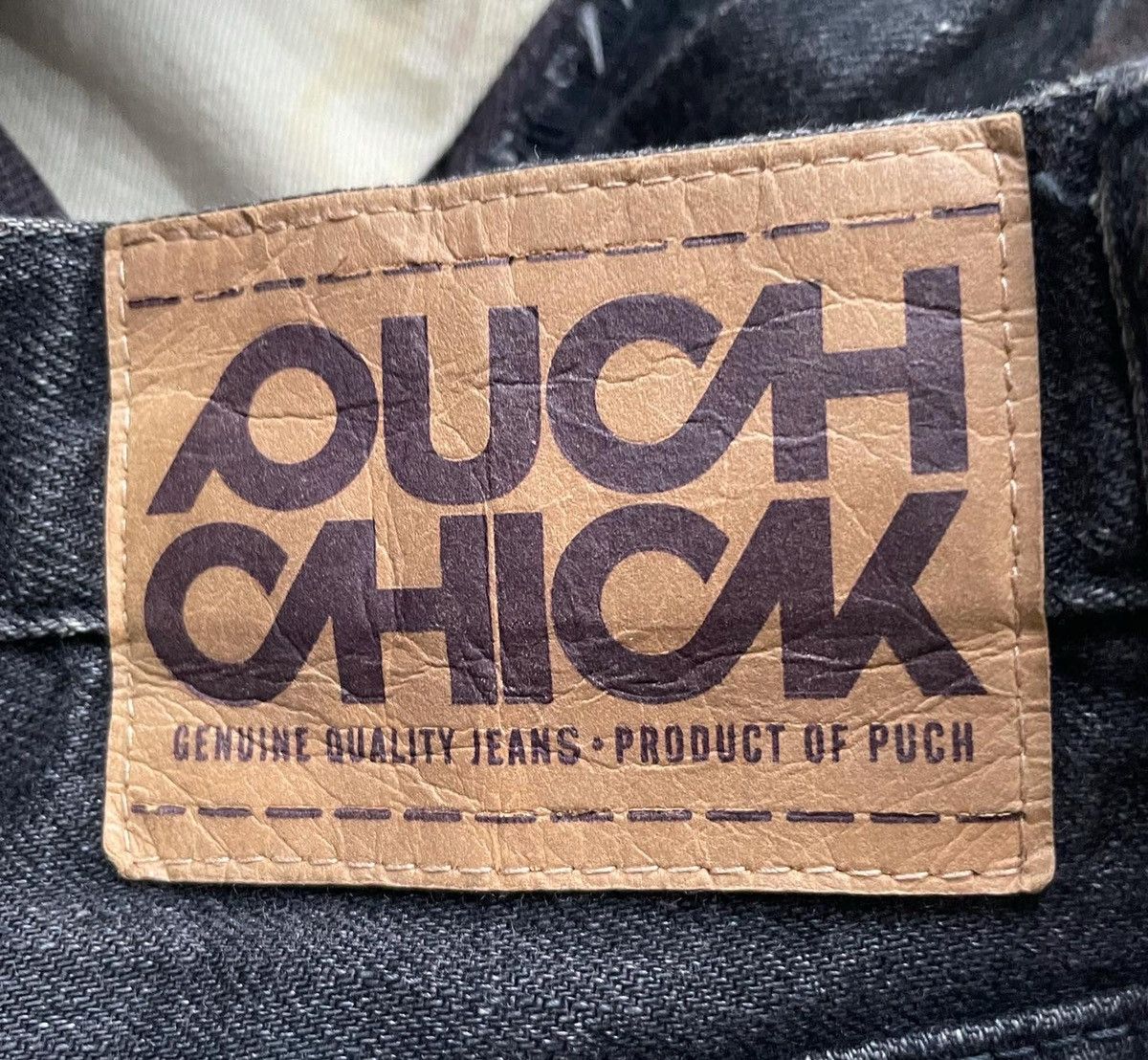 Japanese Brand Puch Chick Vintage Selvedge Denim Size US 30 / EU 46 - 8 Thumbnail
