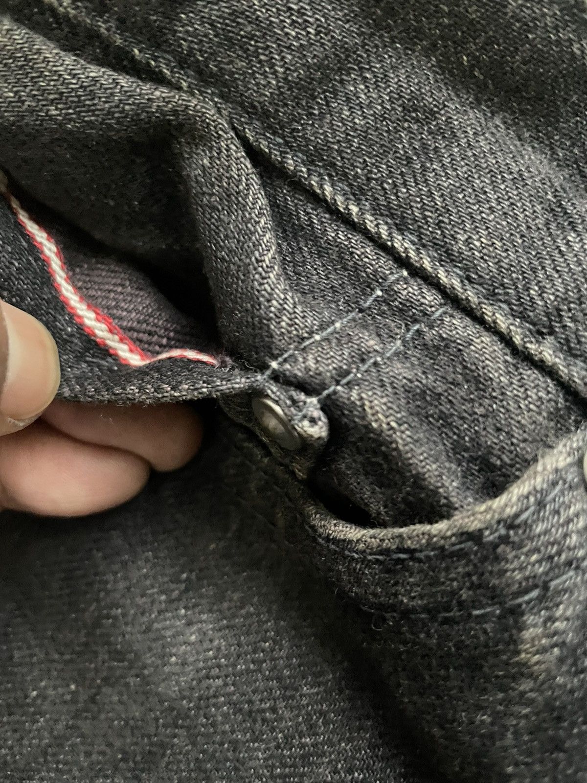 Japanese Brand Puch Chick Vintage Selvedge Denim Size US 30 / EU 46 - 18 Thumbnail