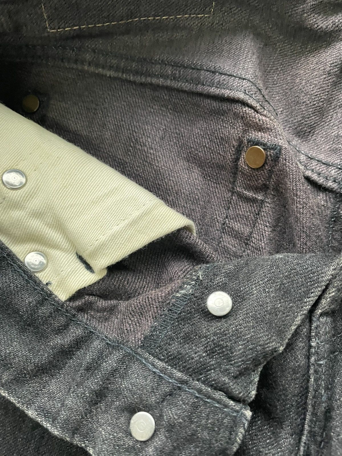 Japanese Brand Puch Chick Vintage Selvedge Denim Size US 30 / EU 46 - 17 Thumbnail