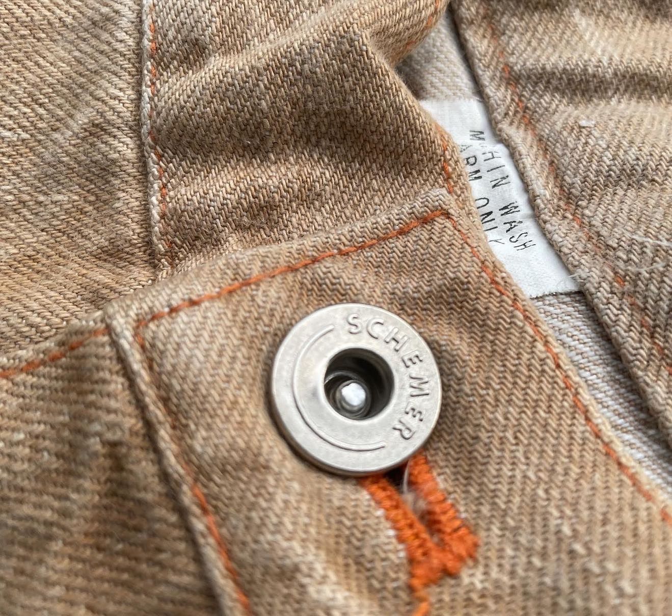 Japanese Brand Vintage Schemer Redline Selvedge Denim Size US 34 / EU 50 - 10 Thumbnail