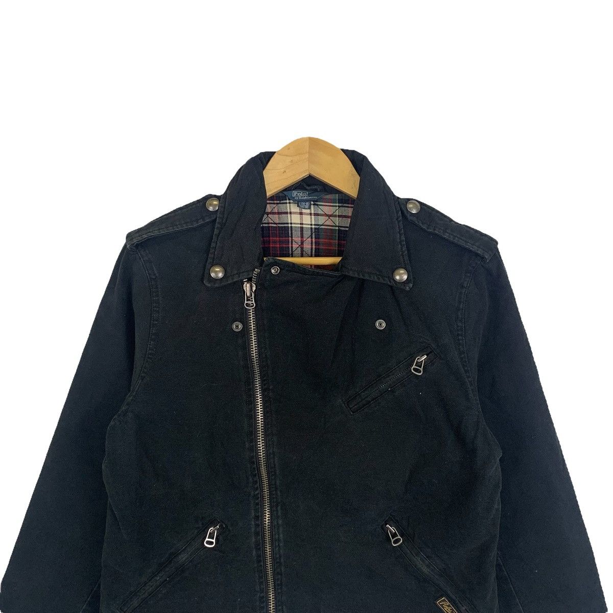 Polo Ralph Lauren × Vintage Vintage POLO Ralph Lauren Casual Zipper Double Collar Jacket Size S / US 4 / IT 40 - 5 Thumbnail